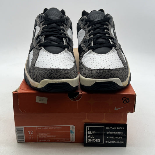 Size 12 - Nike Air Trainer Sc Deluxe Low White (309099-101)