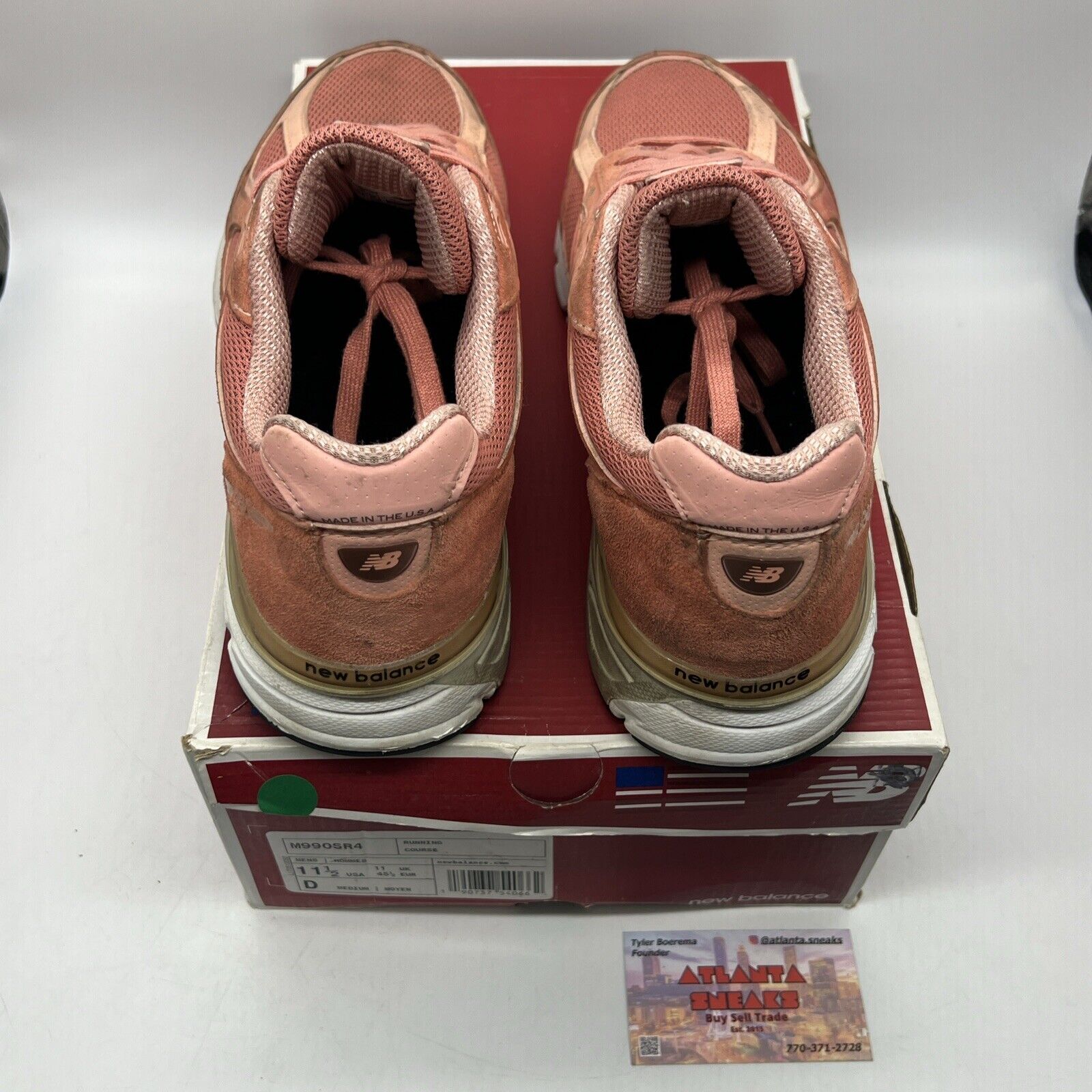 Size 11.5 - New Balance 990v4 Made in USA Sunrise Rose (M990SR4)