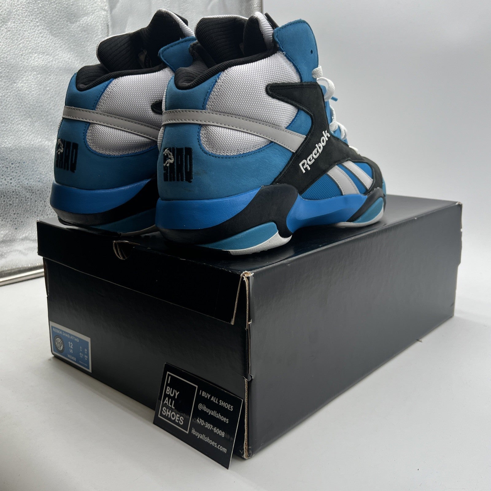 Size 12 - Reebok Sneakersnstuff x Packer x Shaq Attaq Token 38 (V63450)