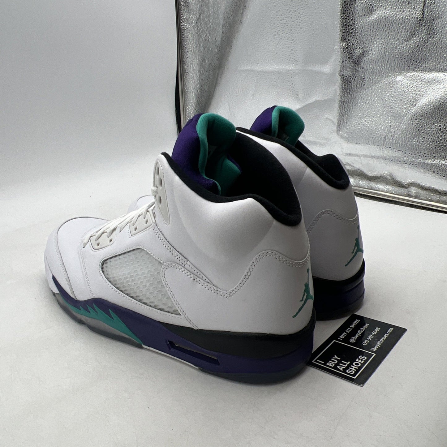 Size 13 - Air Jordan 5 Retro Grape 2013 (136027-108)