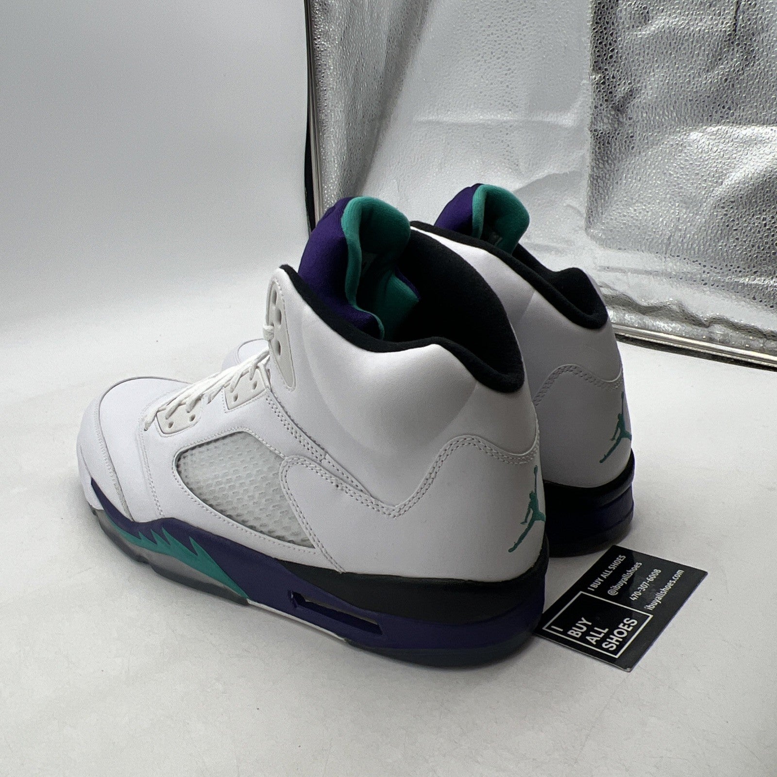 Size 13 - Air Jordan 5 Retro Grape 2013 (136027-108)
