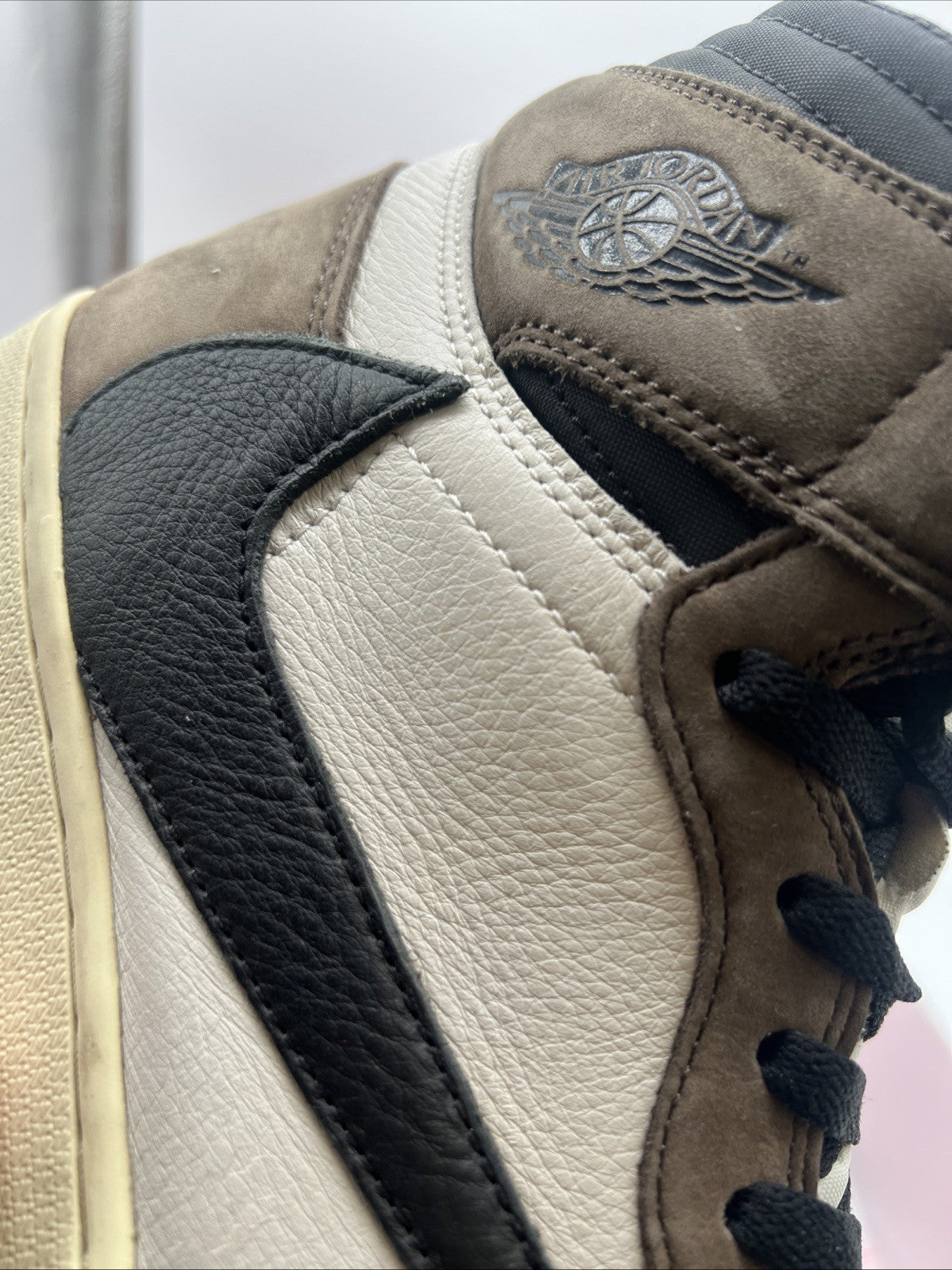 Size 12 - Air Jordan 1 Retro OG x Travis Scott High Mocha (CD4487-100)