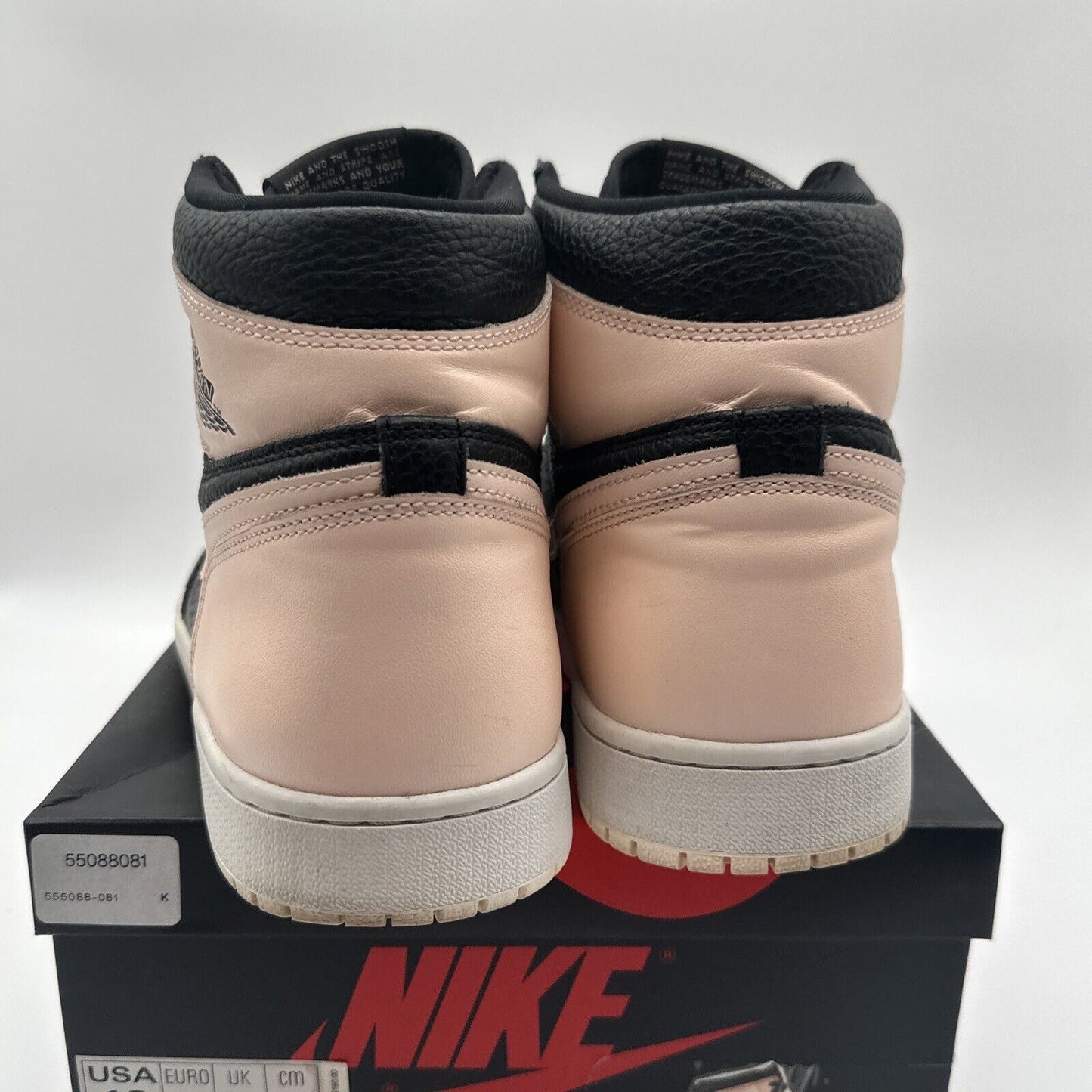 Size 13 - Jordan 1 Retro High OG Crimson Tint 2019 Pink Black Premium Leather MJ