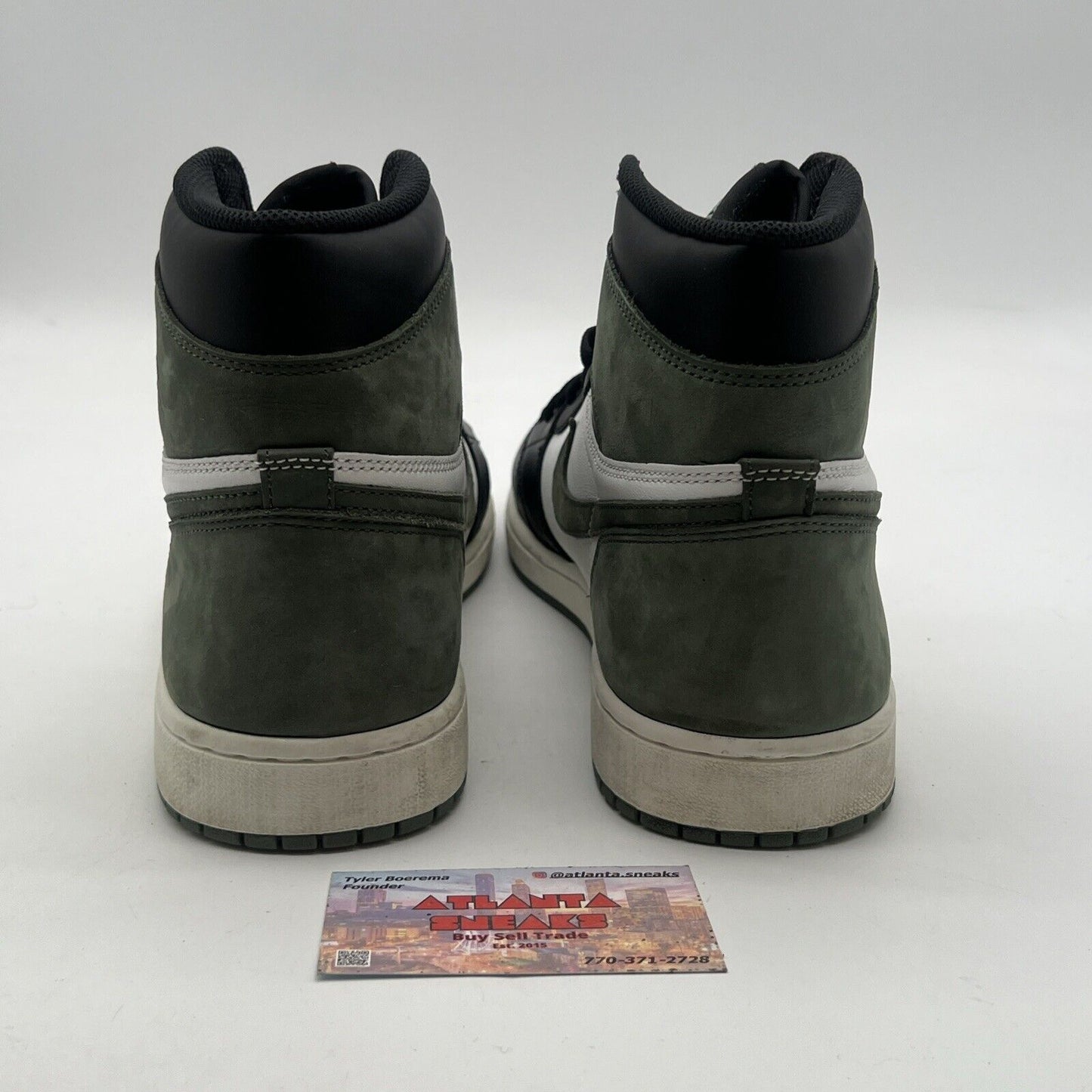 Size 12 - Air Jordan 1 Retro OG High Best Hand in the Game - Clay Green