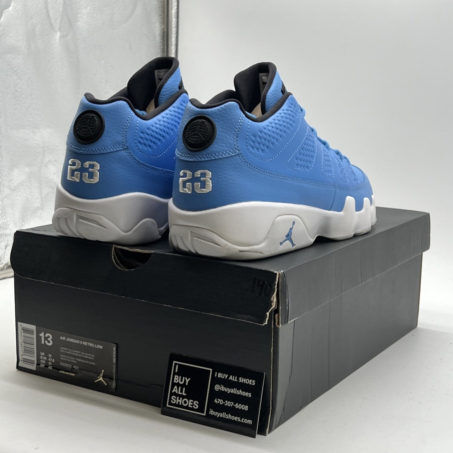 Size 13 - Air Jordan 9 Retro Low Pantone (832822-401)