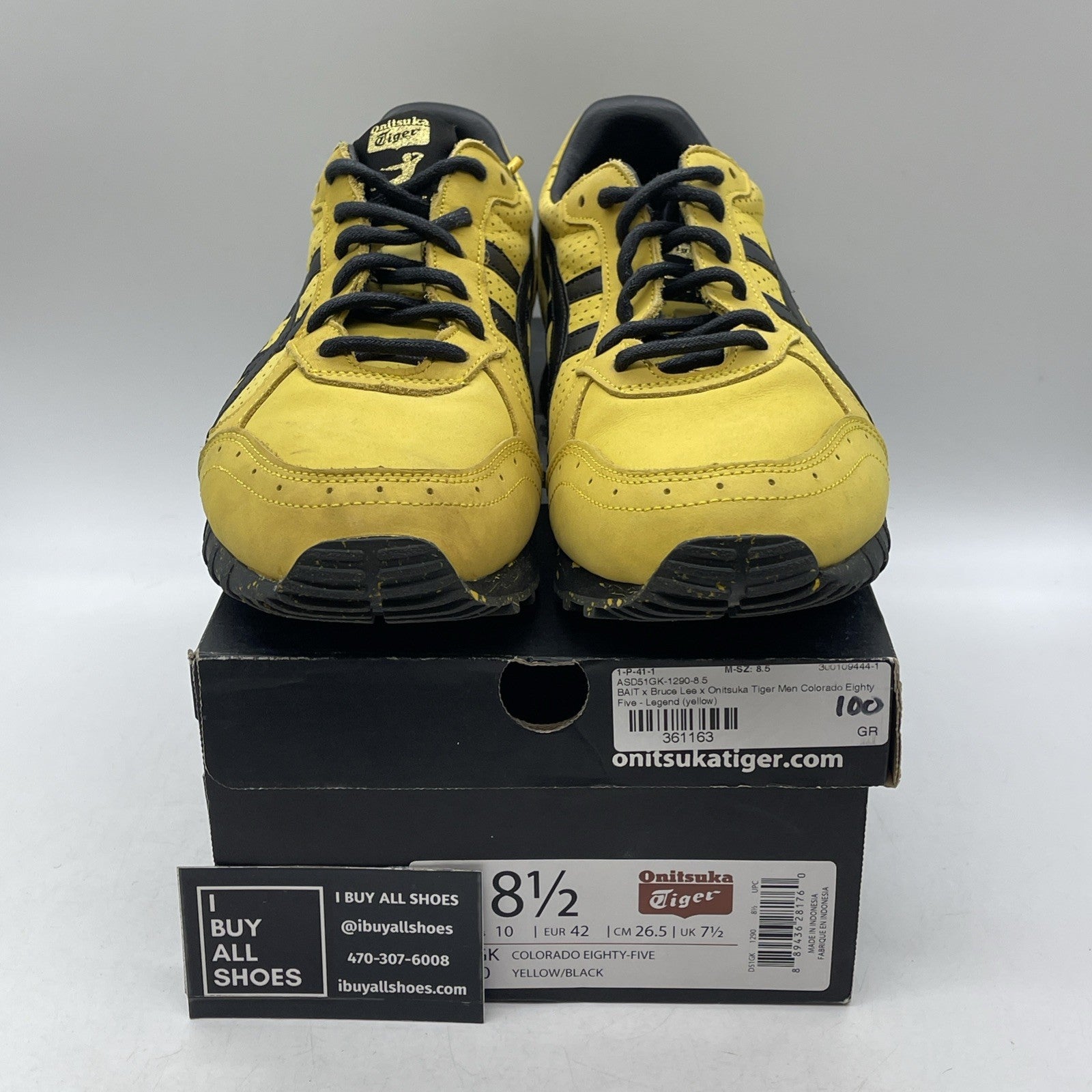 Size 8.5 - ASICS Bait x Colorado Eighty-Five Bruce Lee (D51GK)