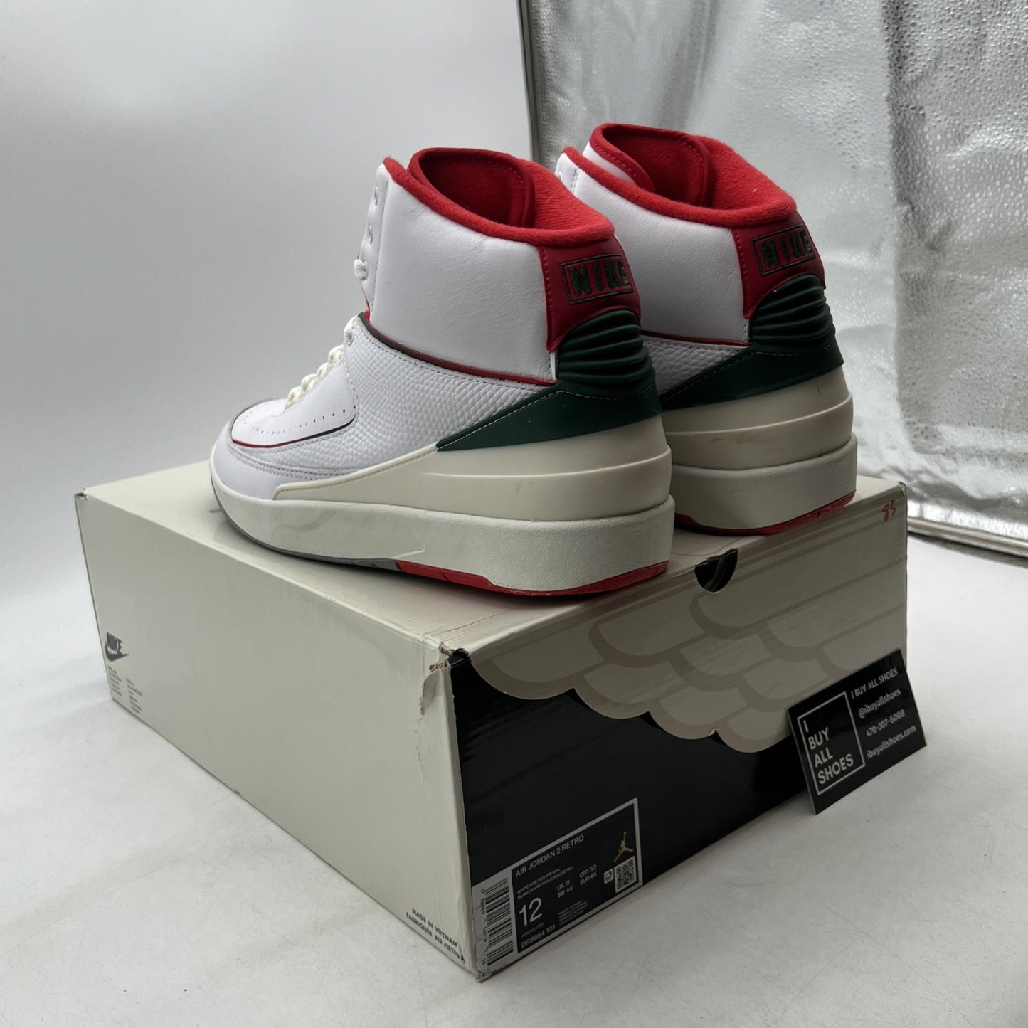 Size 12 - Air Jordan 2 Retro Origins (DR8884-101)