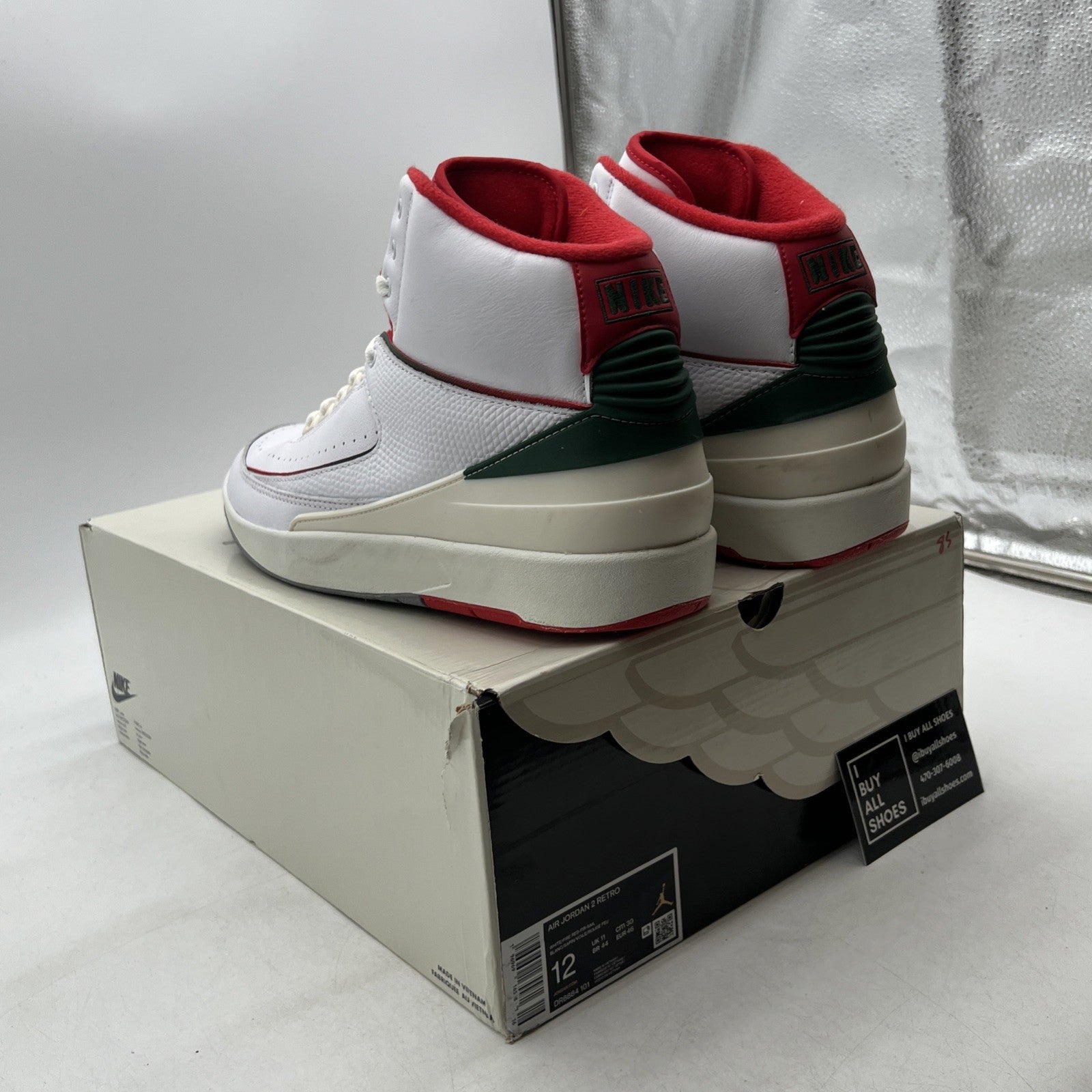 Size 12 - Air Jordan 2 Retro Origins (DR8884-101)