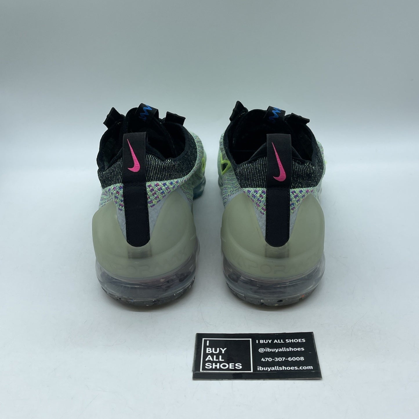 Size 14 - Nike Air VaporMax 2021 Flyknit Next Nature Volt Photo Blue DX3368-700