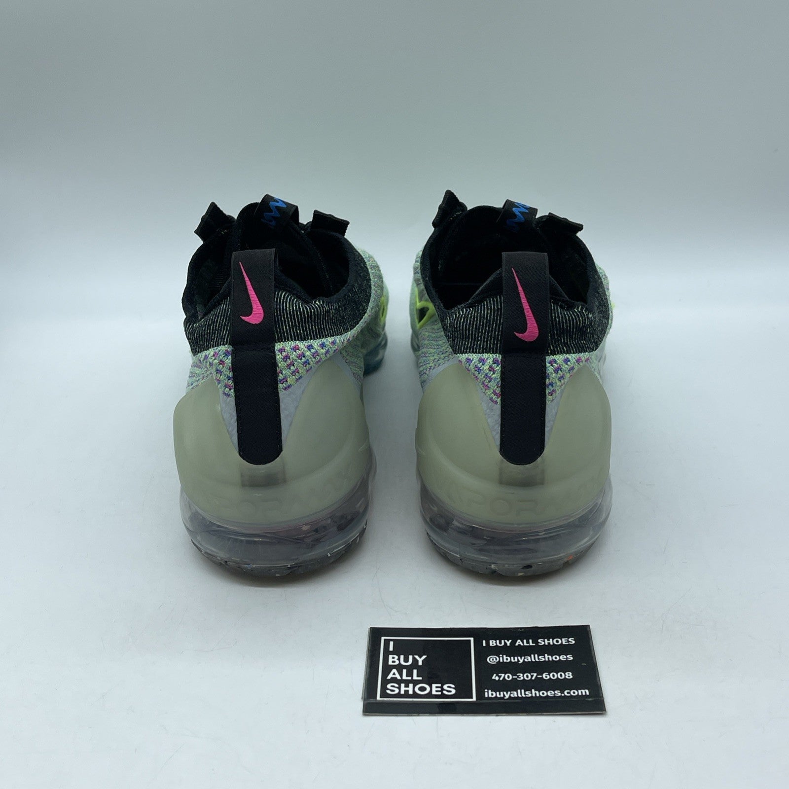 Size 14 - Nike Air VaporMax 2021 Flyknit Next Nature Volt Photo Blue DX3368-700