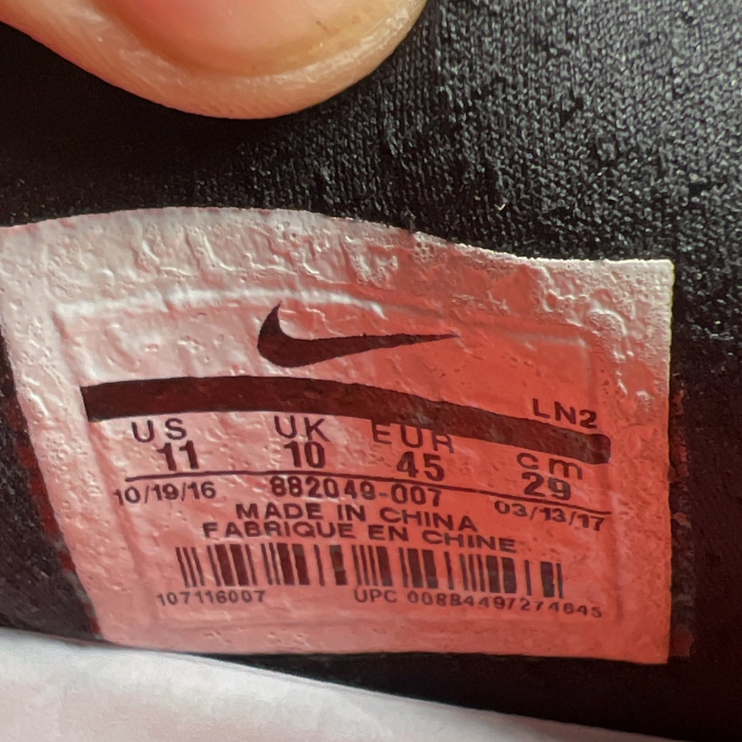 Size 11 - Nike Kobe A.D. NXT Black White (882049-007)