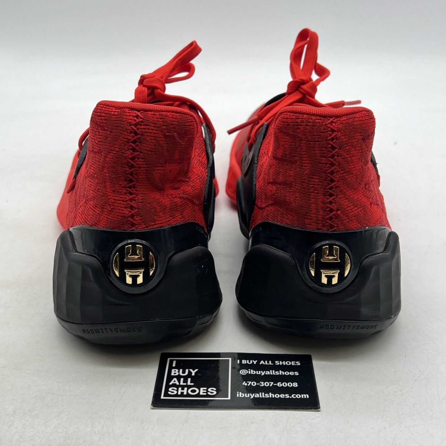 Size 14 - adidas Harden Vol. 4 Power Red (EF0999)