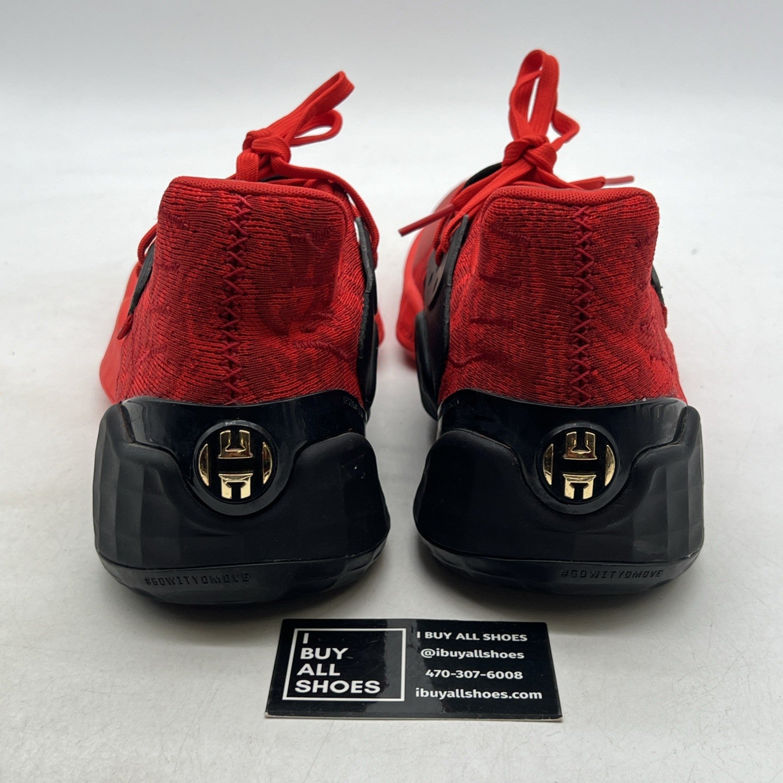 Size 14 - adidas Harden Vol. 4 Power Red (EF0999)