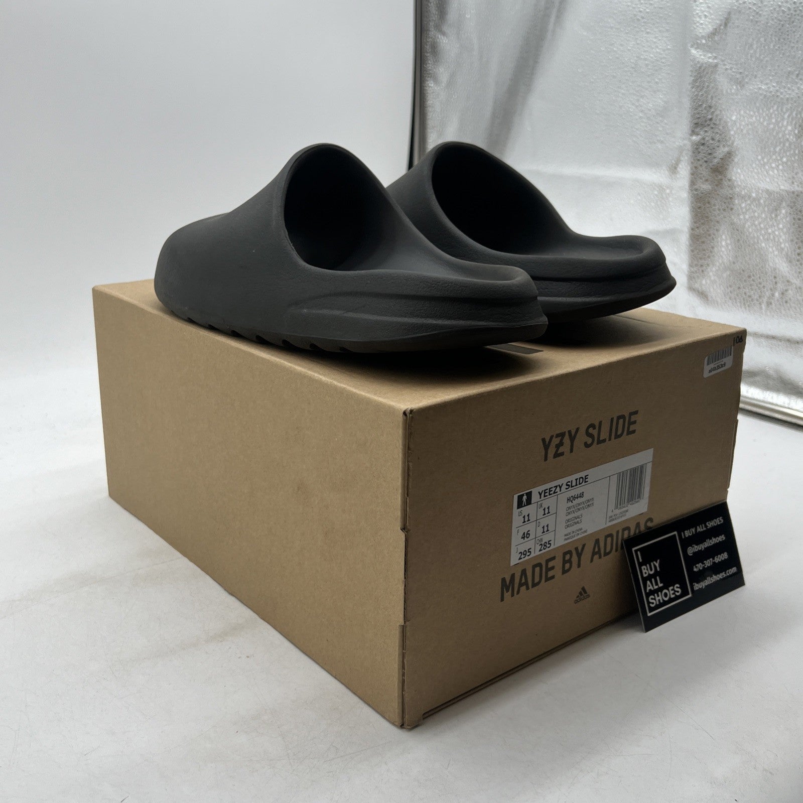 Size 11 - Adidas Yeezy Slide Onyx (HQ6448)