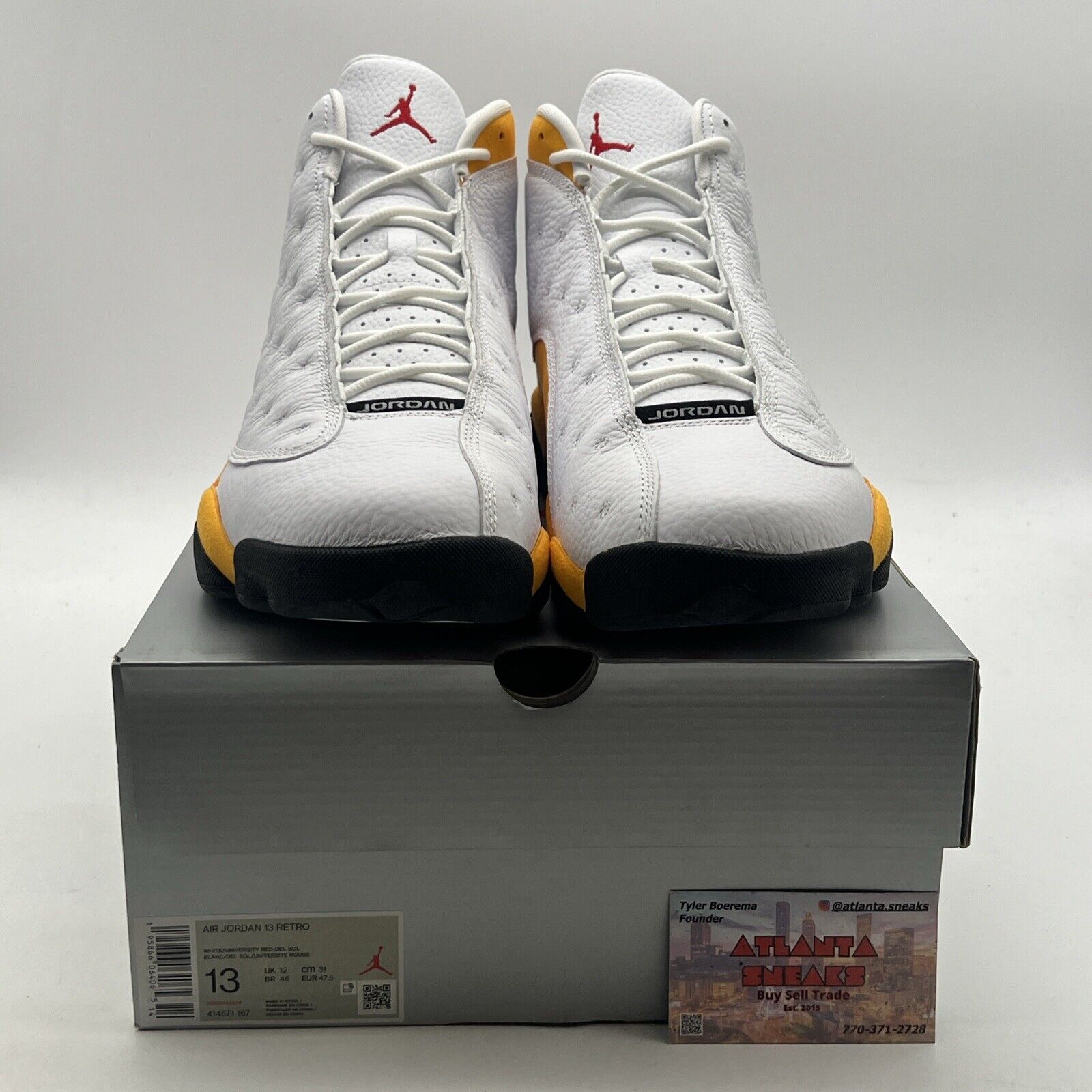 Size 13 - Air Jordan 13 Del Sol 2022 (414571-167)