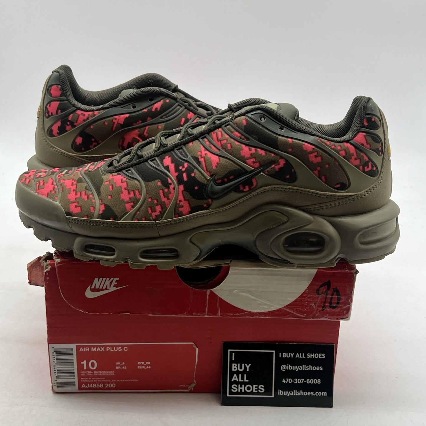 Size 10 - Nike Air Max Plus Neutral Olive (AJ4858-200)