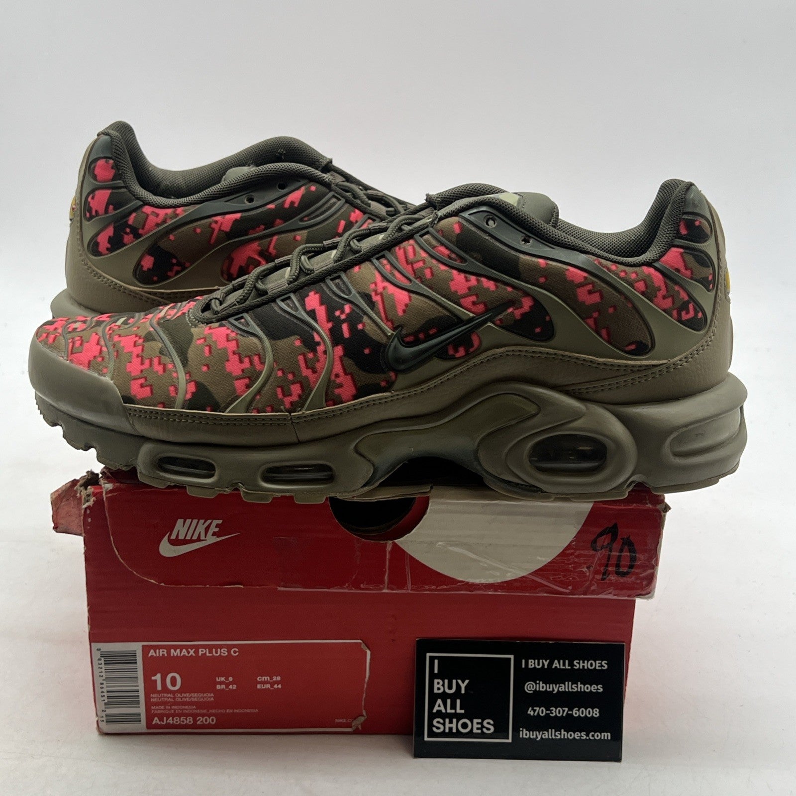 Size 10 - Nike Air Max Plus Neutral Olive (AJ4858-200)
