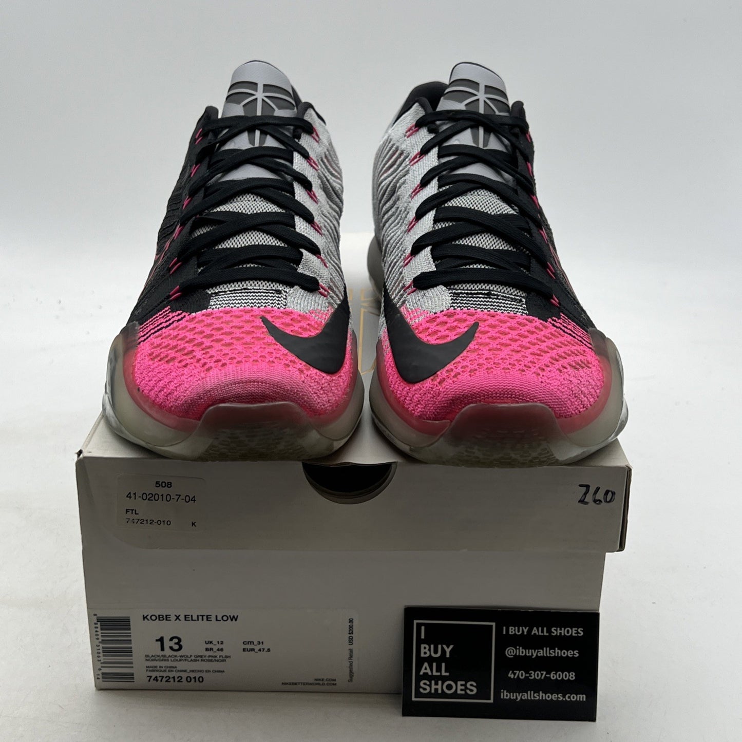Size 13 - Nike Kobe 10 Elite Mambacurial (747212-010)