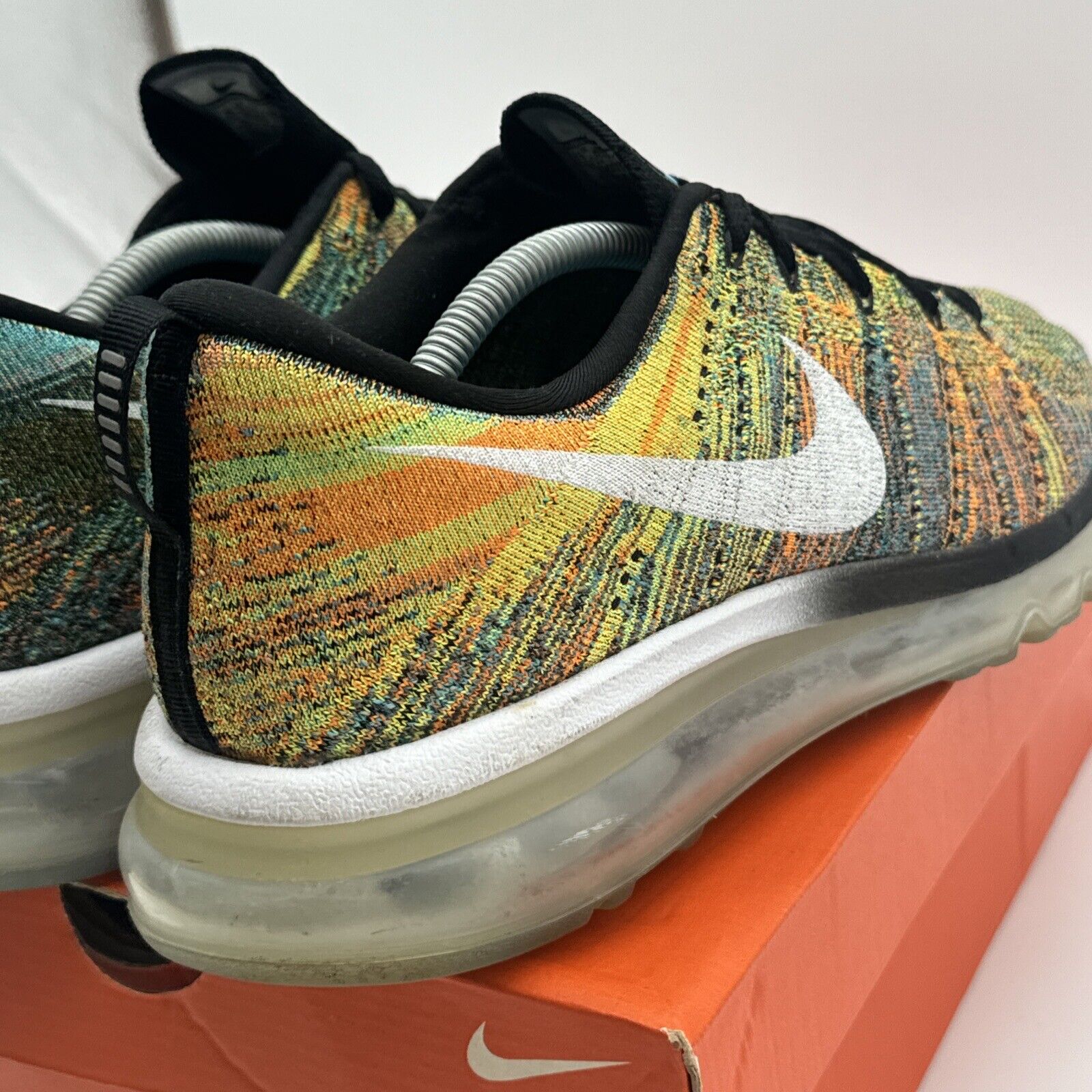 Size 11.5 - Nike Air Max 2015 Flyknit Multicolor Best Air Max Ever Super Comfy