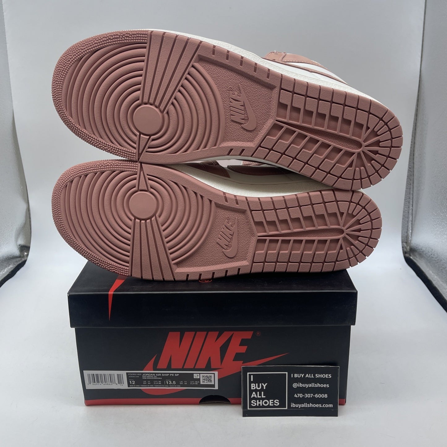 Size 12 - Air Jordan Air Ship PE SP Rust Pink (FQ2952-600)