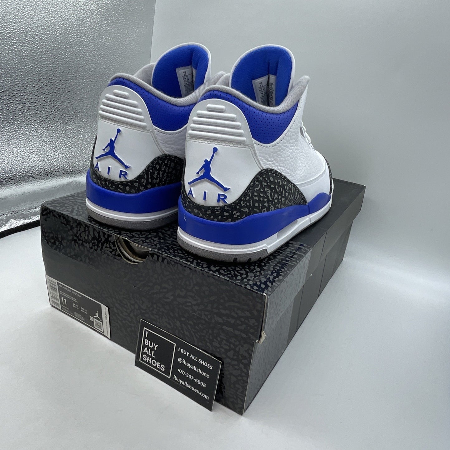 Size 11 - Air Jordan 3 Retro Mid Racer Blue (CT8532-145)