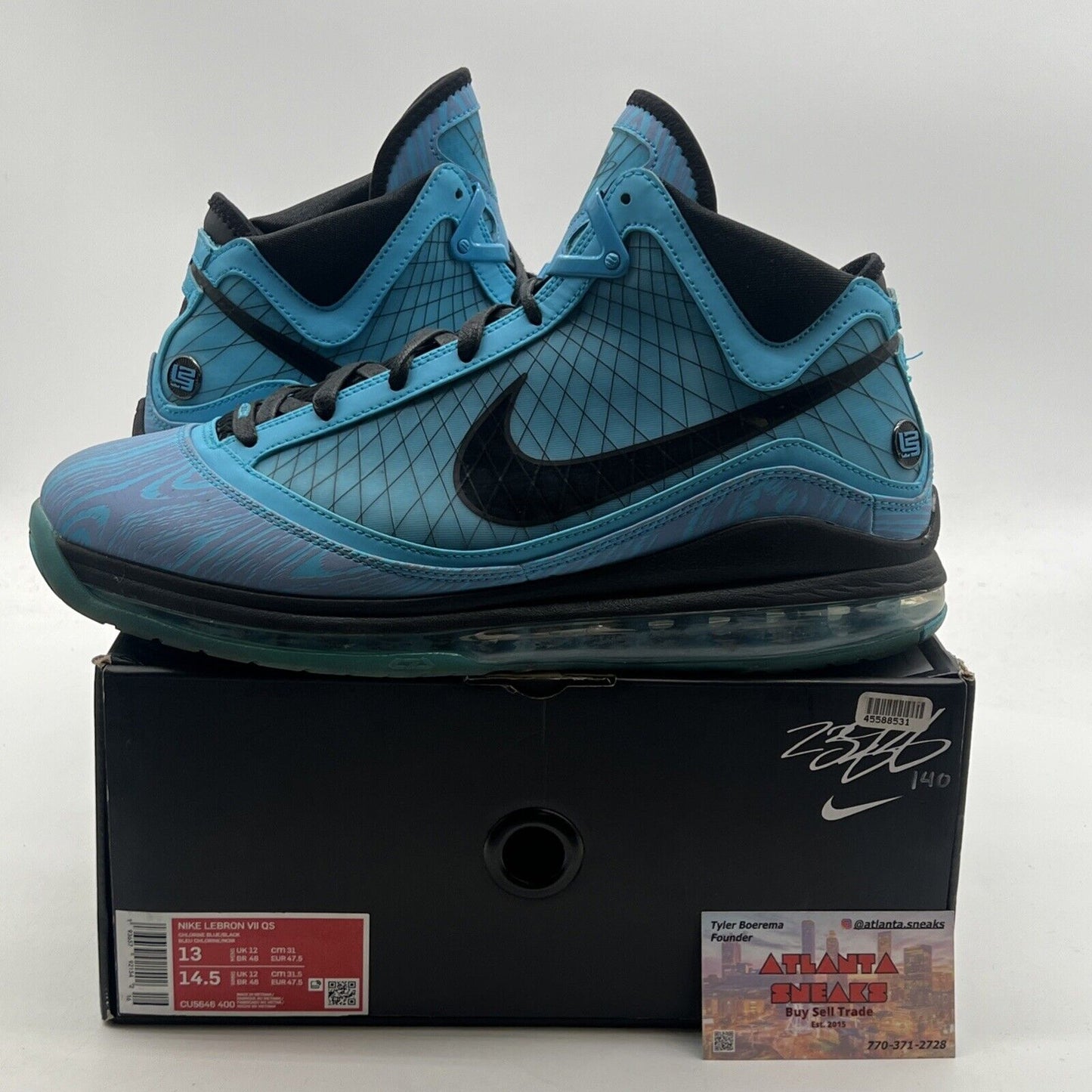 Size 13 - Nike Air Max LeBron 7 Retro QS 2020 All Star (CU5646-400)