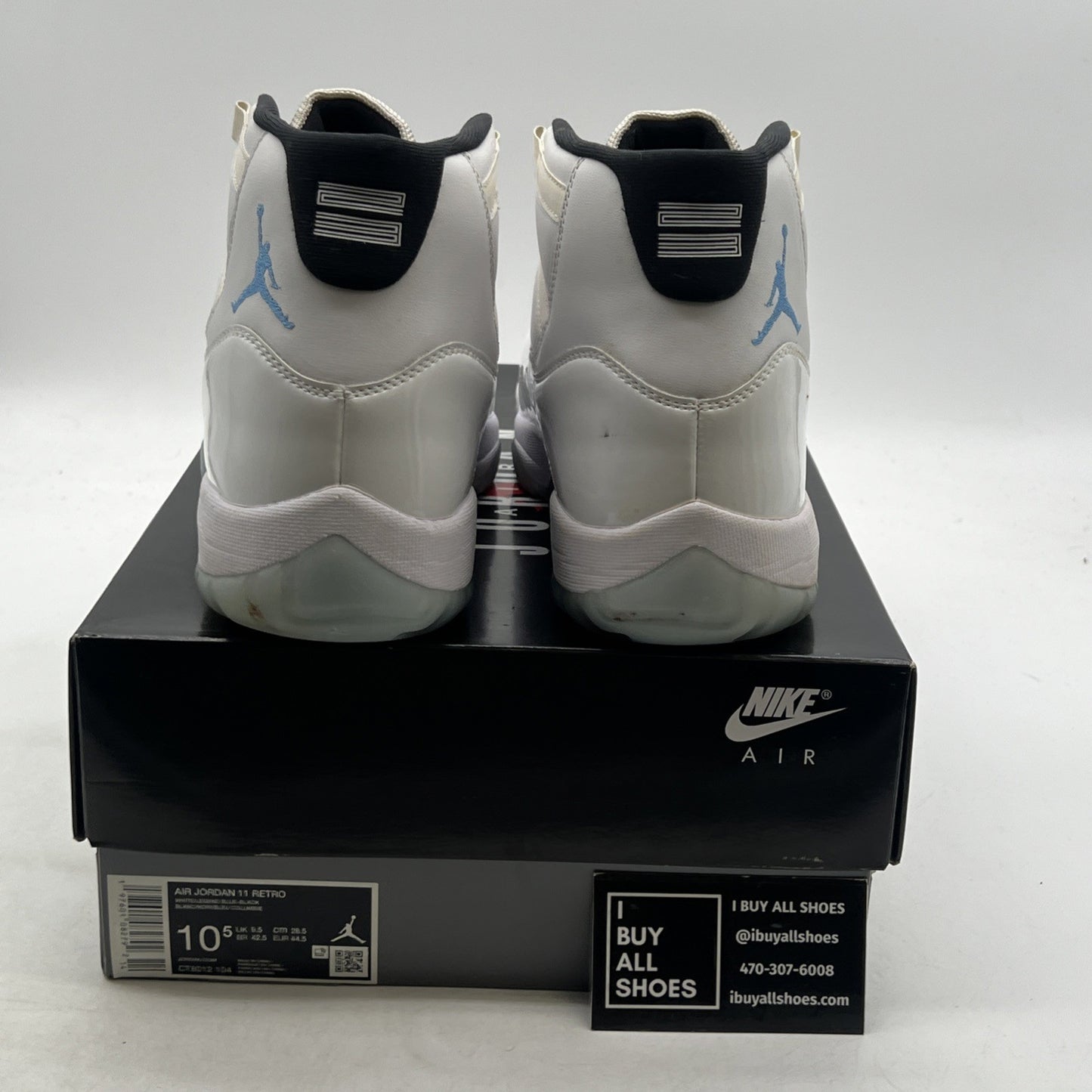 Size 10.5 - Air Jordan 11 Retro 2024 Legend Blue / Columbia (CT8012-104)