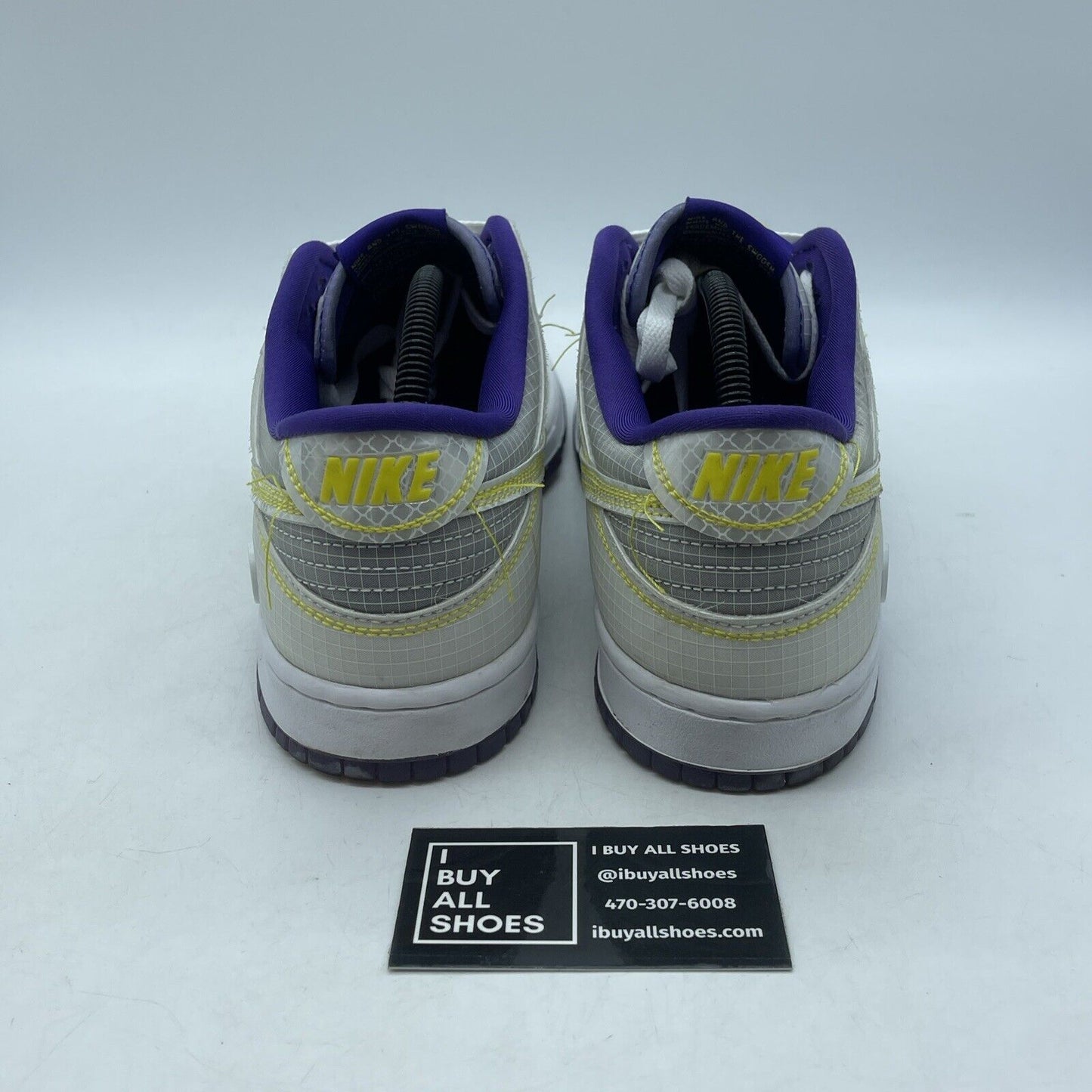 Size 9 - Nike Union LA x Dunk Low Passport Pack Court Purple (DJ9649-500)