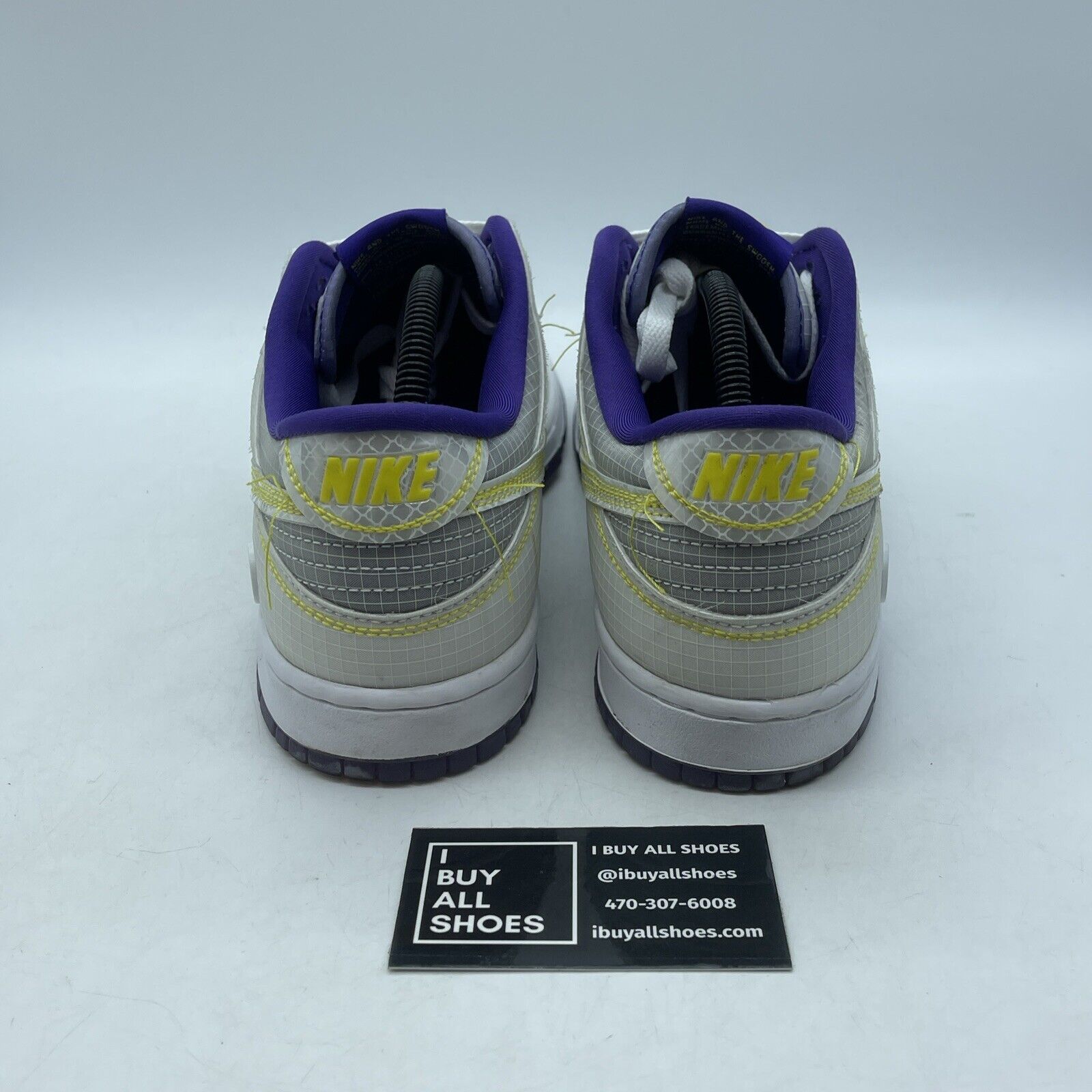Size 9 - Nike Union LA x Dunk Low Passport Pack Court Purple (DJ9649-500)