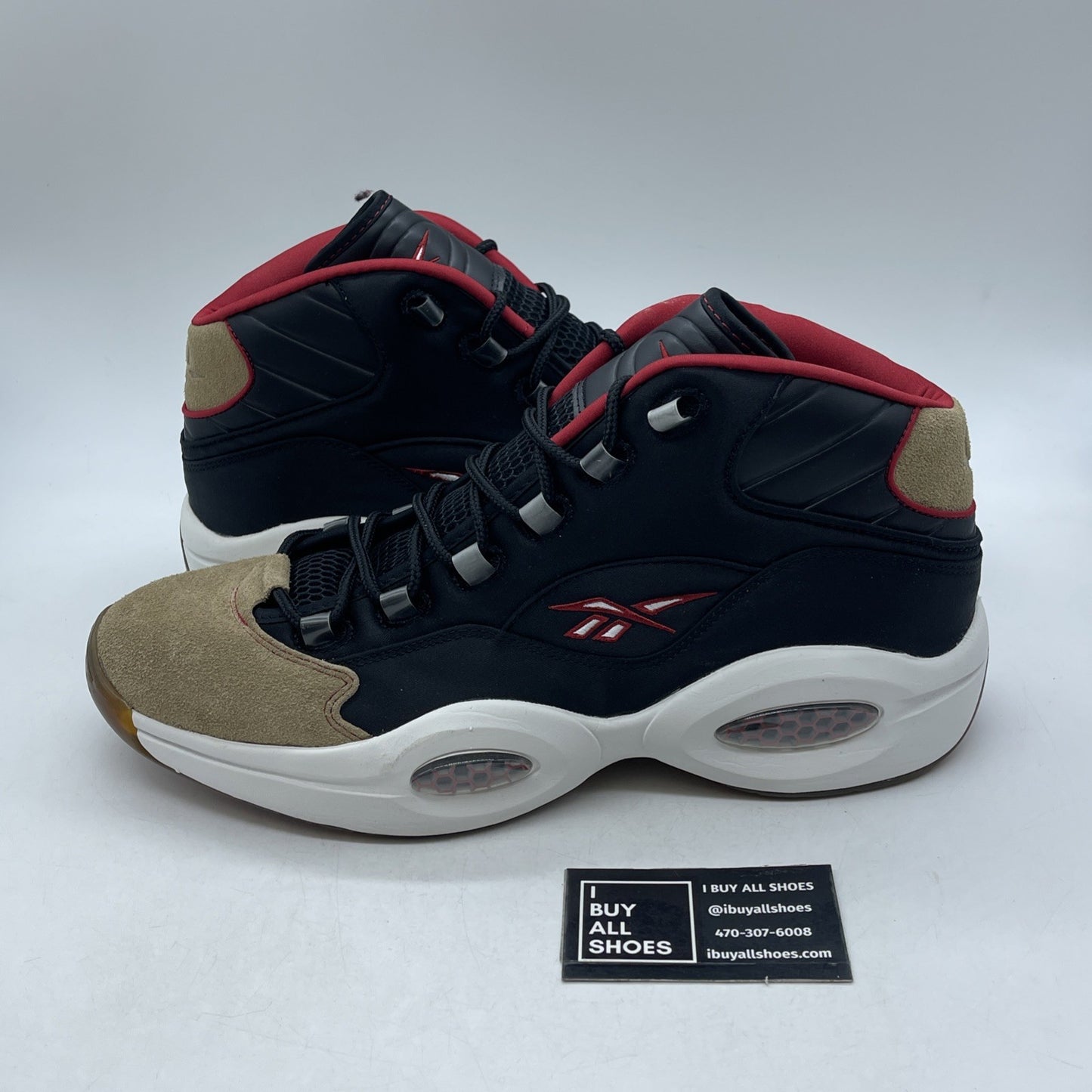 Size 14 - Reebok Question Mid 76ers Alternate (H00847)