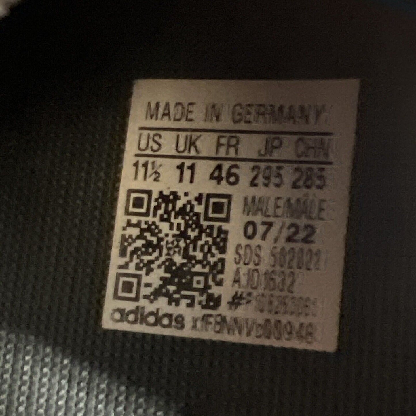 Size 11.5 - Adidas Yeezy 460 Stone Teal Grey (ID1632)