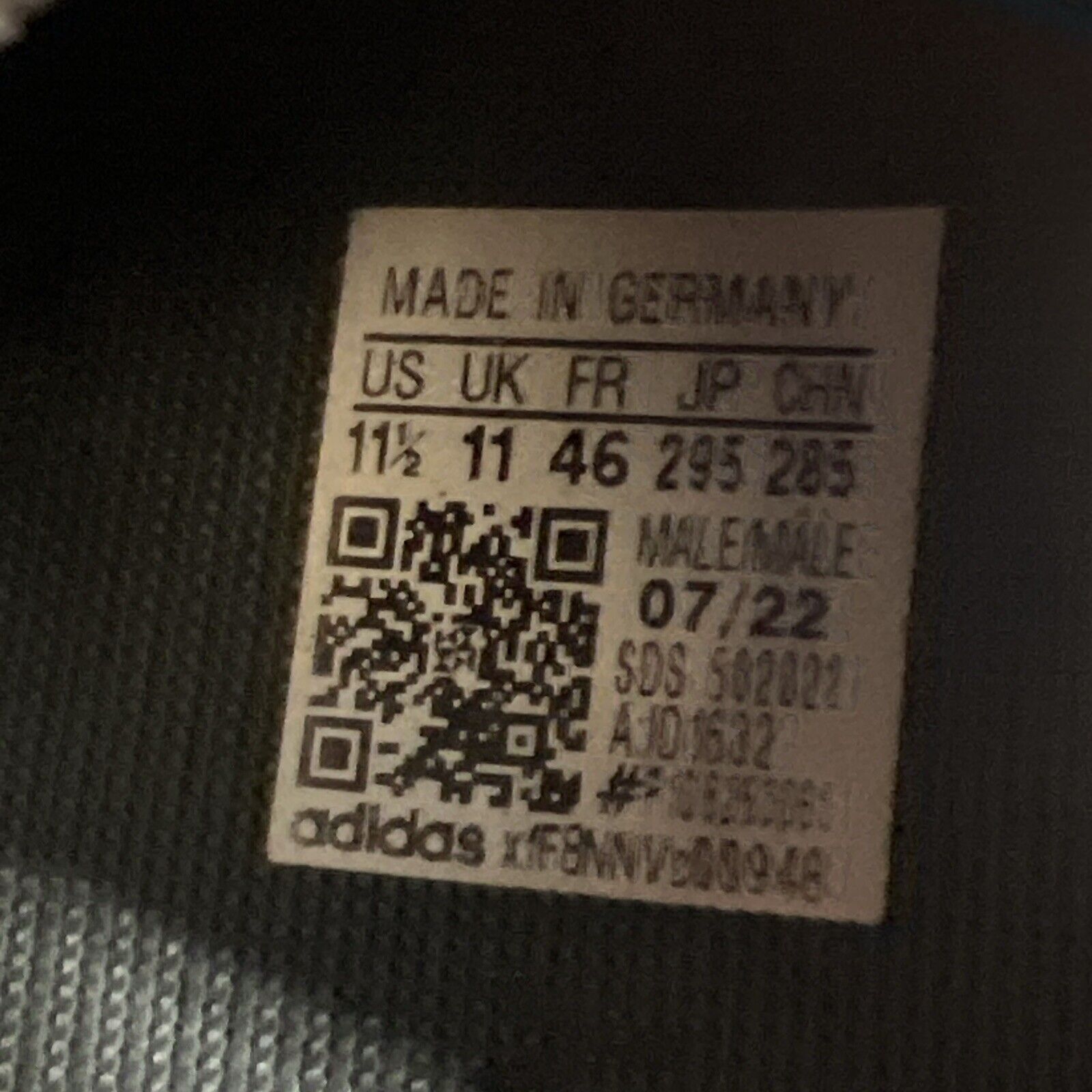 Size 11.5 - Adidas Yeezy 460 Stone Teal Grey (ID1632)