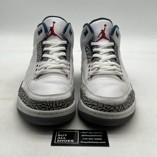 Size 13 - Air Jordan 3 Retro 2011 True Blue (136064-104)