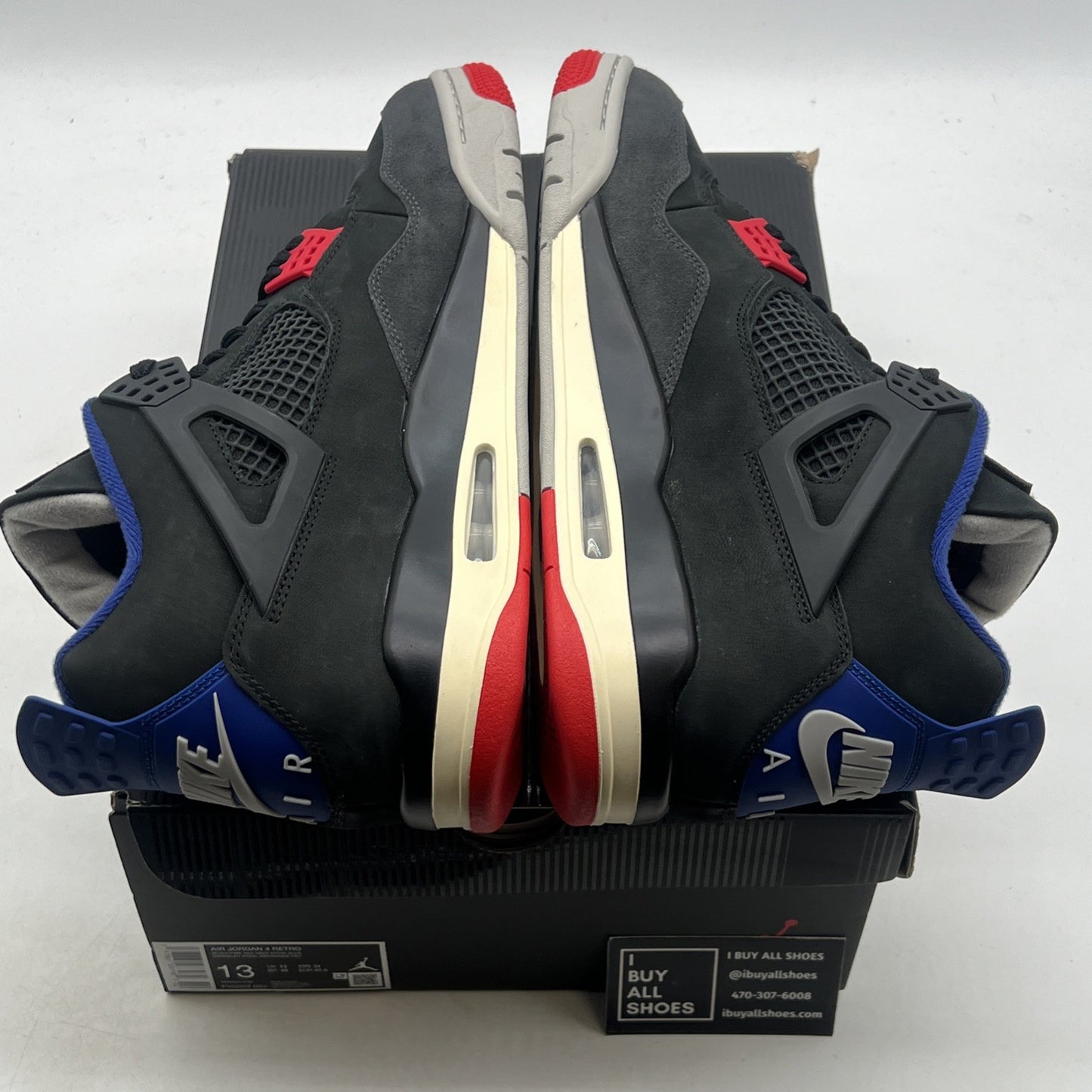 Size 13 - Air Jordan 4 Retro Rare Air - White Lettering (FV5029-003)