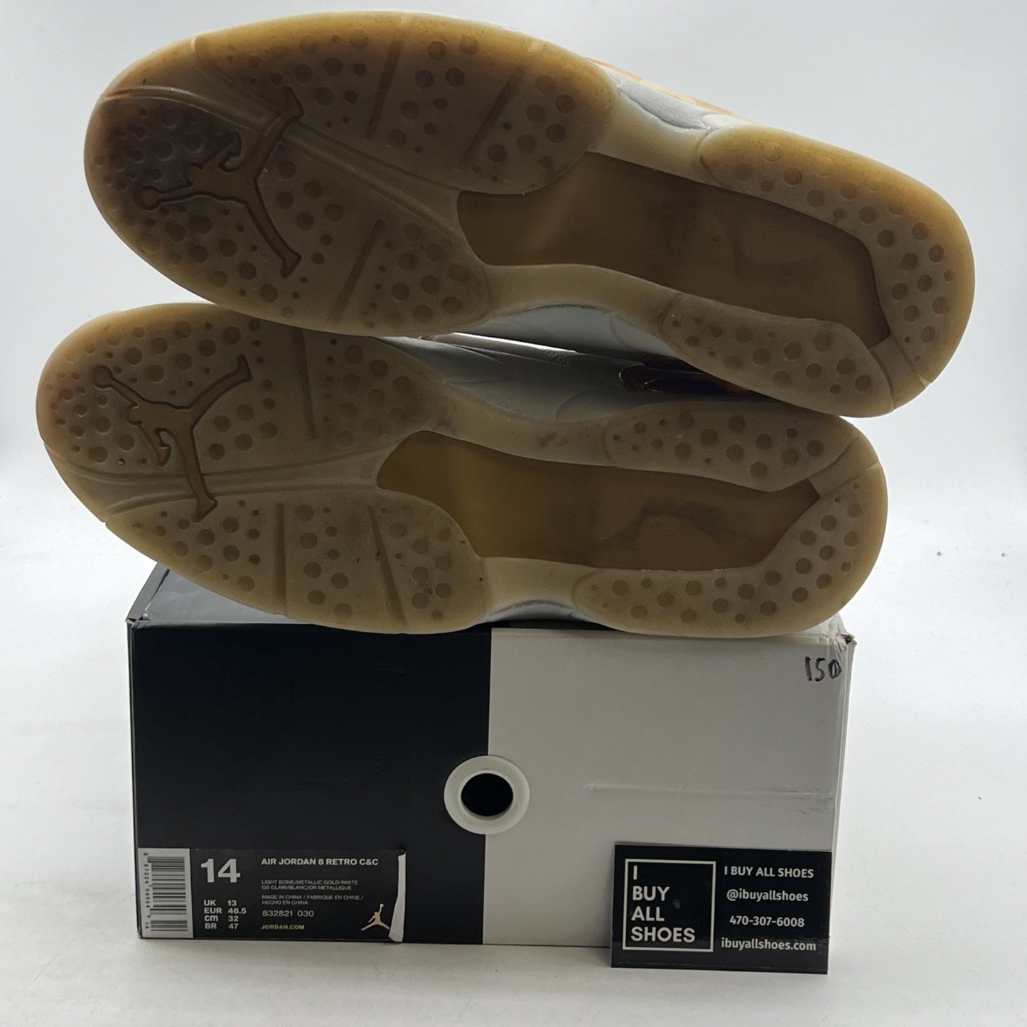 Size 14 - Air Jordan 8 Retro C&C Trophy (832821-030)