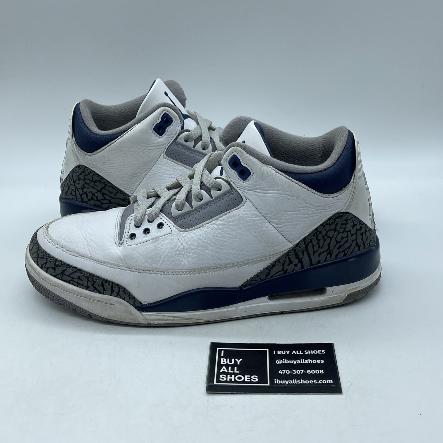 Size 9 - Air Jordan 3 Retro Midnight Navy (CT8532-140)