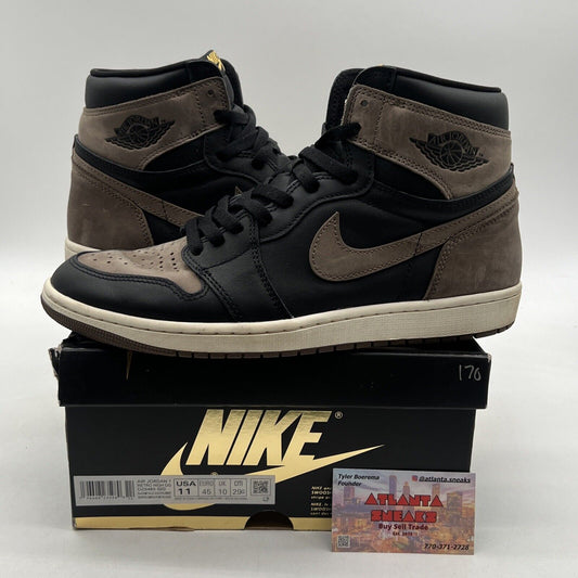 Size 11 - Jordan 1 Retro OG High Palomino Black Leather (DZ5485-020)