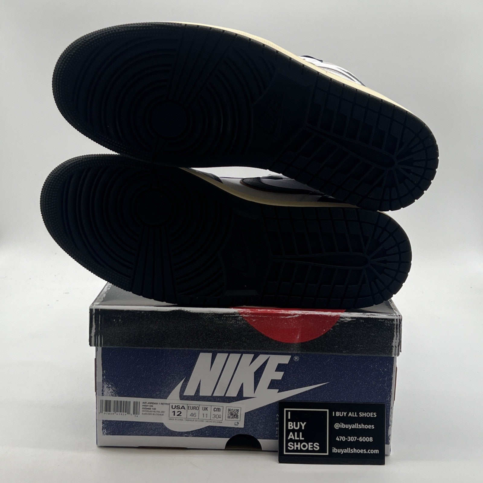 Size 12 - Air Jordan 1 Retro OG High Rare Air - Deep Royal Blue (DZ5485-100)