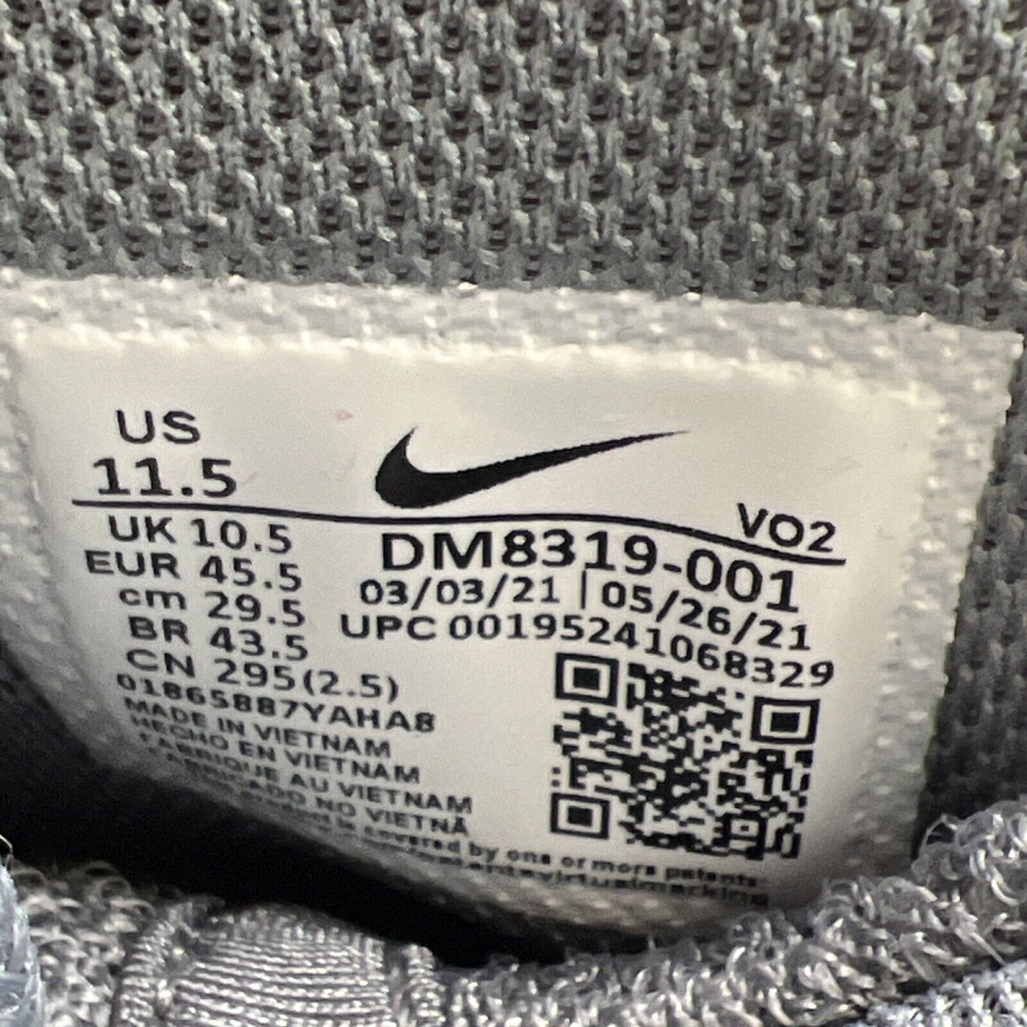 Size 11.5 - Nike Air Max 2 CB 94 2021 Cool Grey (DM8319-001)