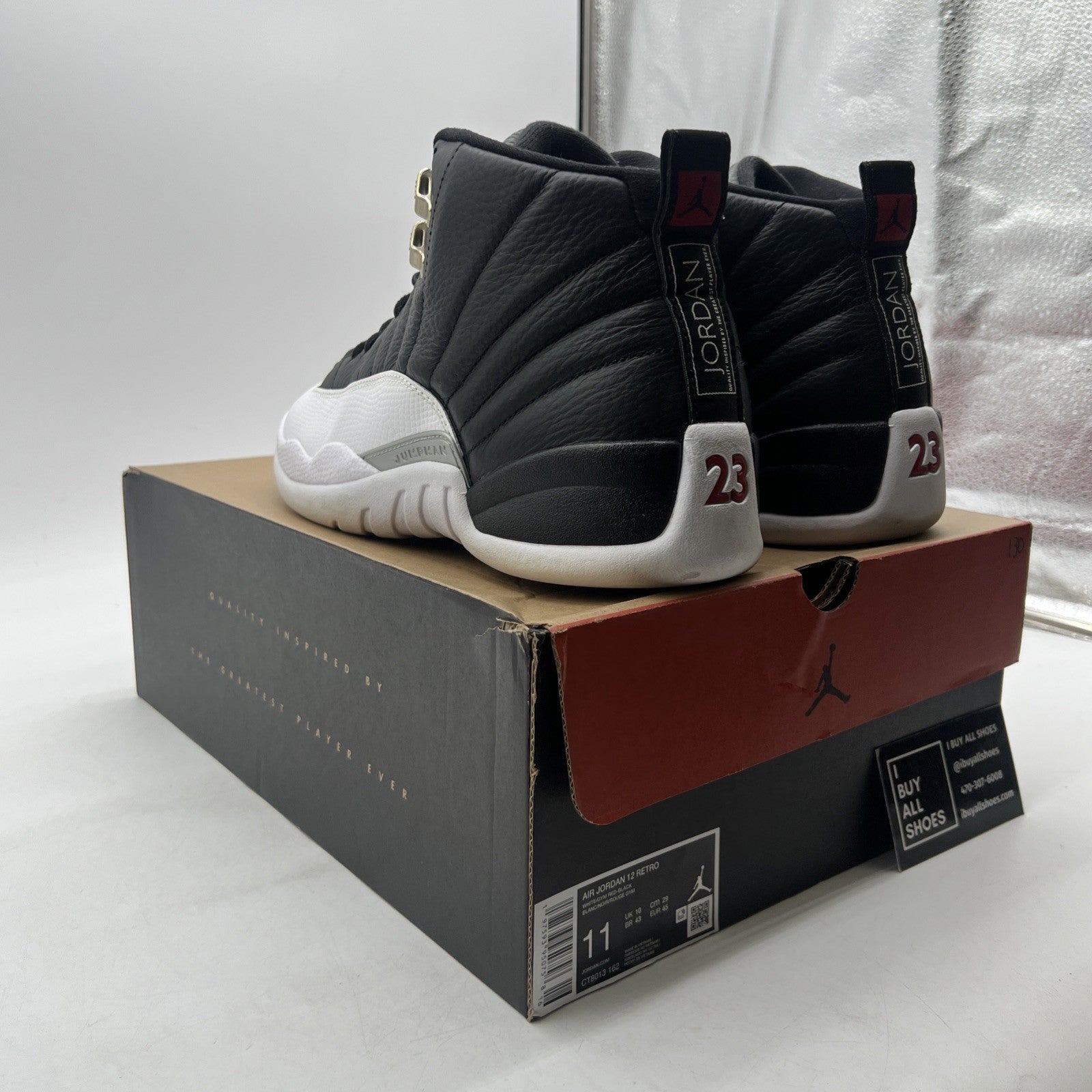 Size 11 - Air Jordan 12 Retro Taxi Flip (CT8013-162)
