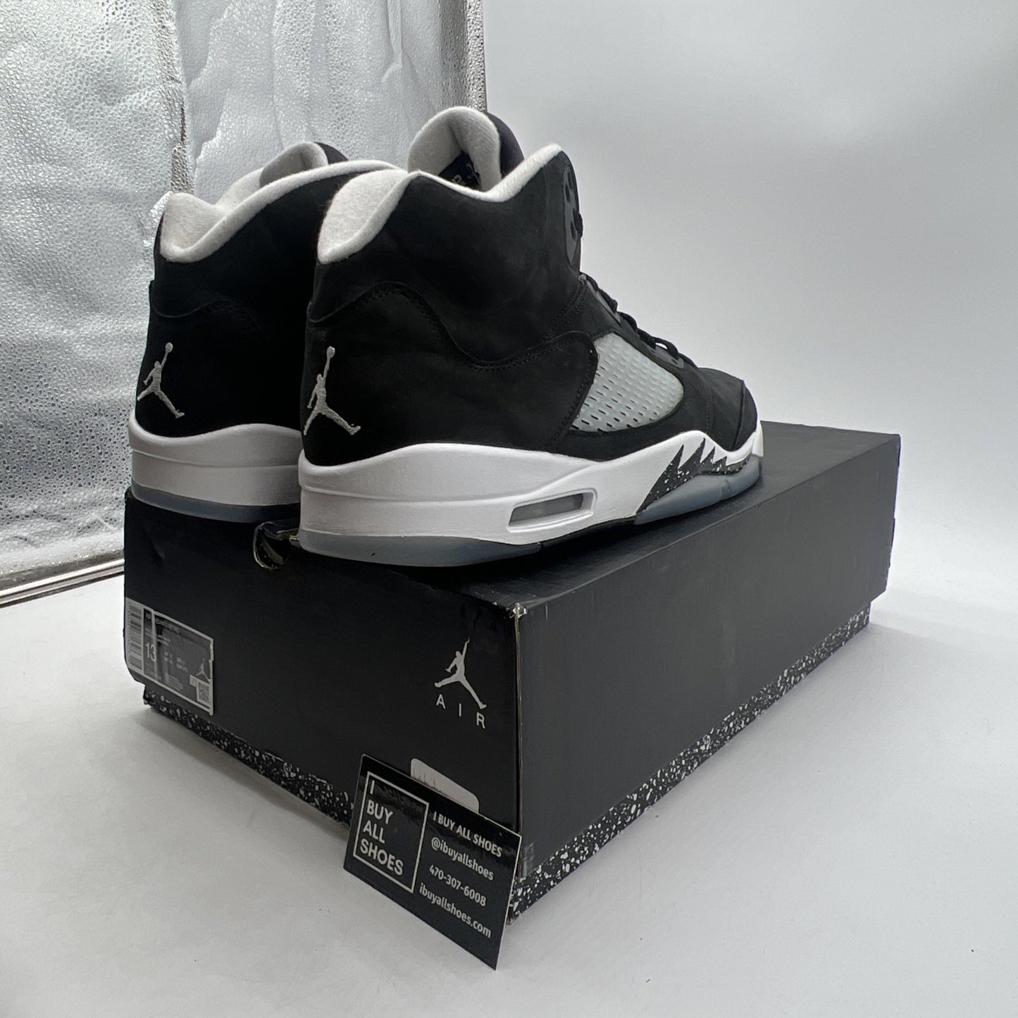 Size 13 - Air Jordan 5 Retro Mid Oreo (CT4838-011)