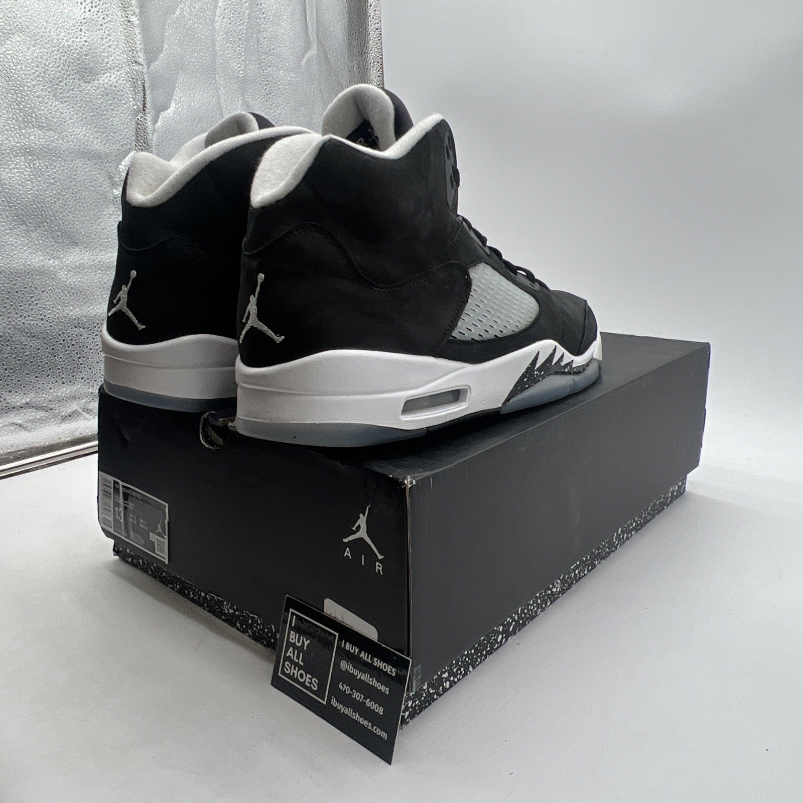 Size 13 - Air Jordan 5 Retro Mid Oreo (CT4838-011)