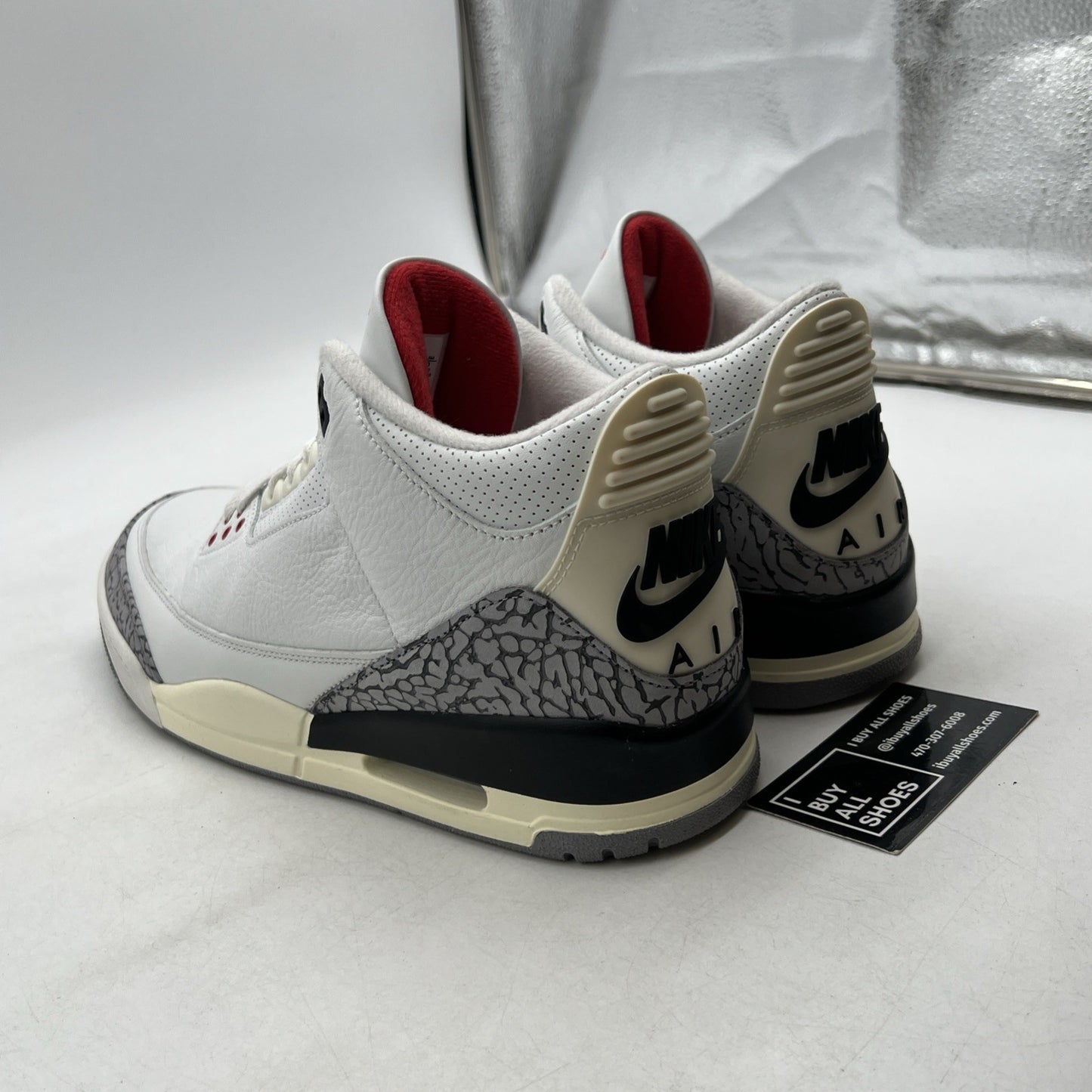 Size 12.5 - Air Jordan 3 Retro Mid White Cement Reimagined (DN3707-100)