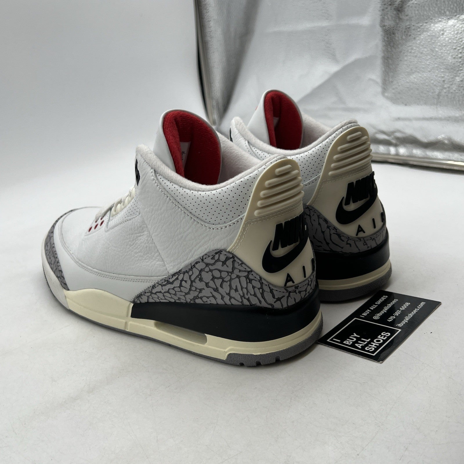 Size 12.5 - Air Jordan 3 Retro Mid White Cement Reimagined (DN3707-100)