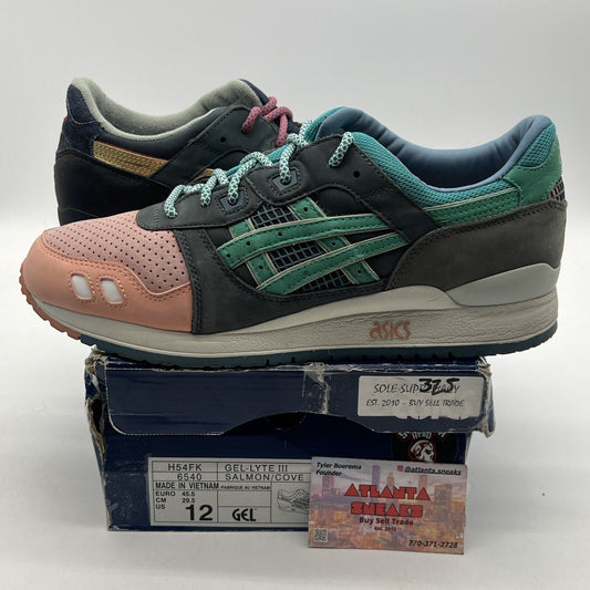 Size 12 - ASICS Ronnie Fieg x Gel Lyte 3 Homage White Suede (H54FK6540)