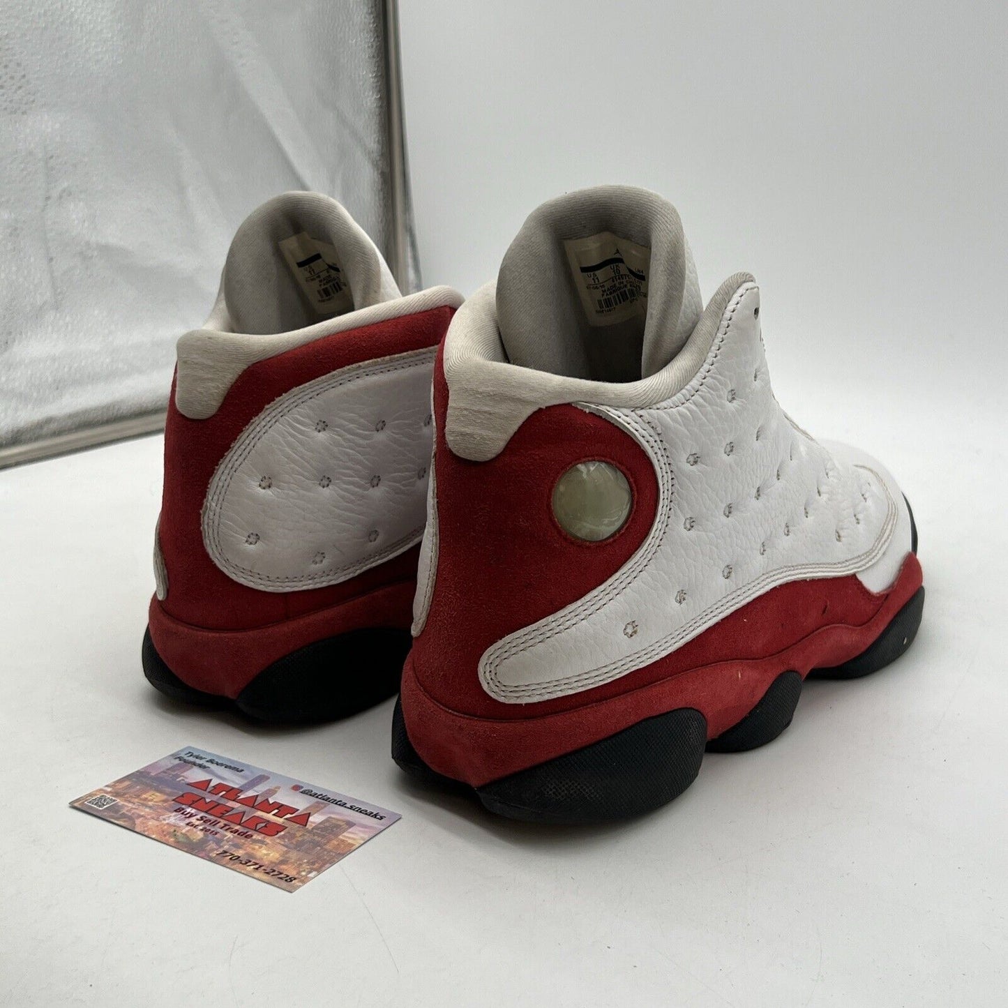 Size 11 - Jordan 13 Retro Chicago 2017 White Red Leather Suede (414571-122)