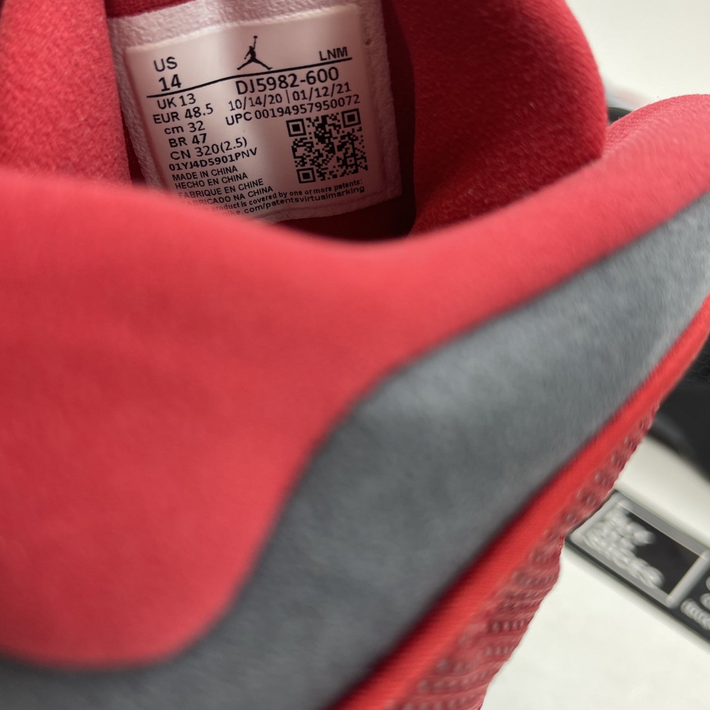 Size 14 - Air Jordan 13 Red/White (DJ5982600)