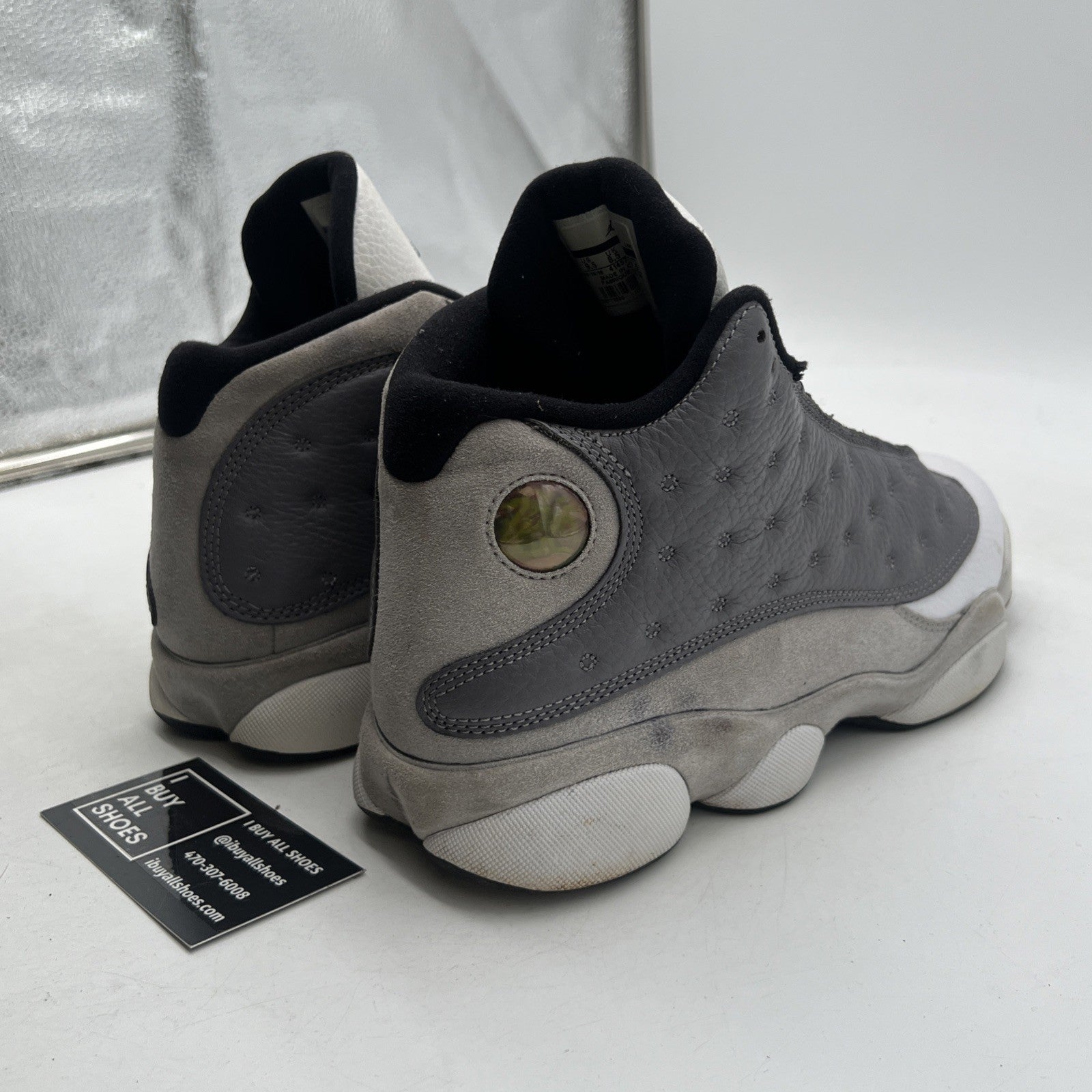 Size 9.5 - Air Jordan 13 Retro Atmosphere Grey (414571-016)