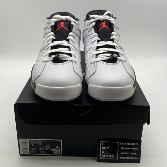 Size 11 - Air Jordan 6 Retro Golf Low White Infrared (DV1276-106)