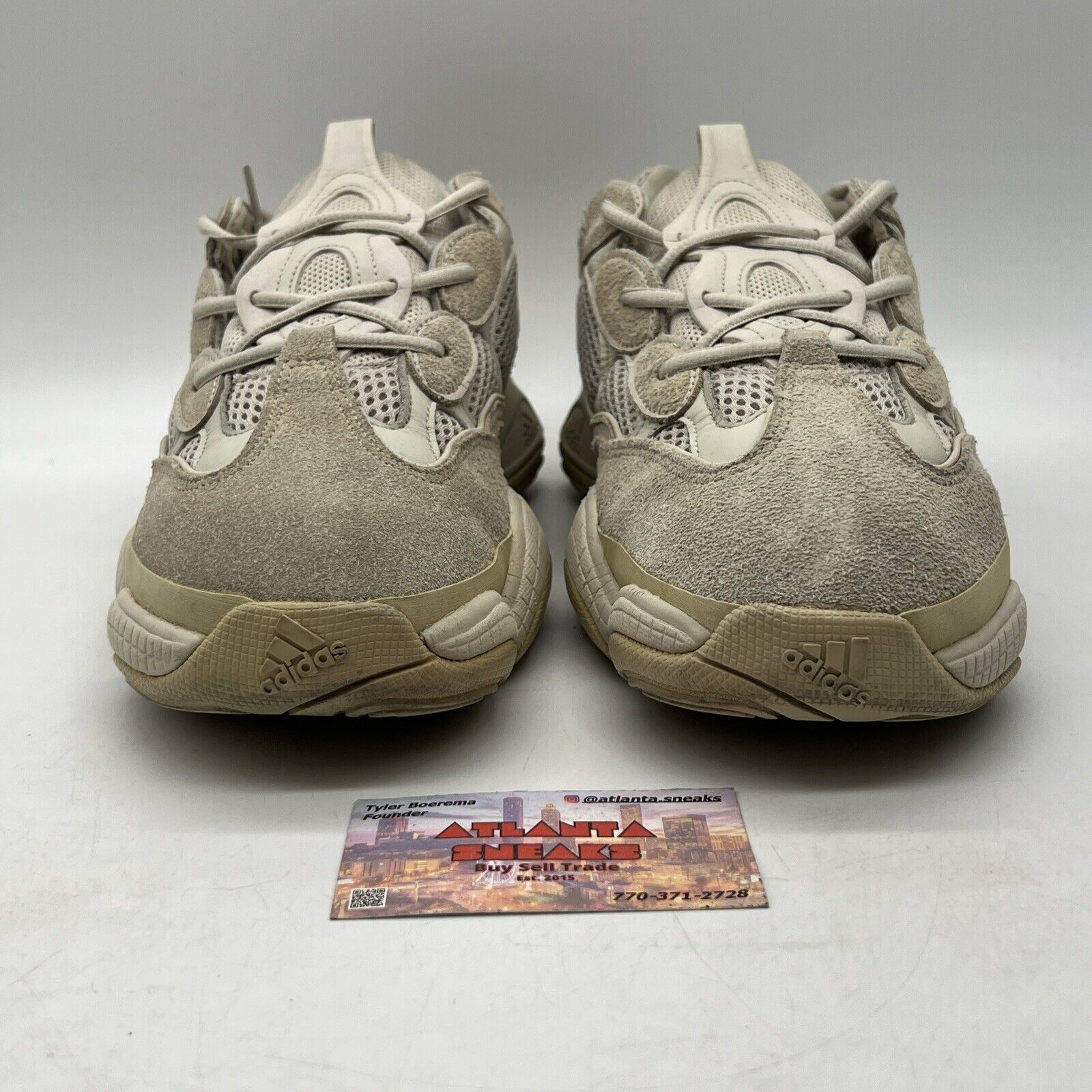 Size 12 - adidas Yeezy 500 Blush Leather Suede (DB2908)